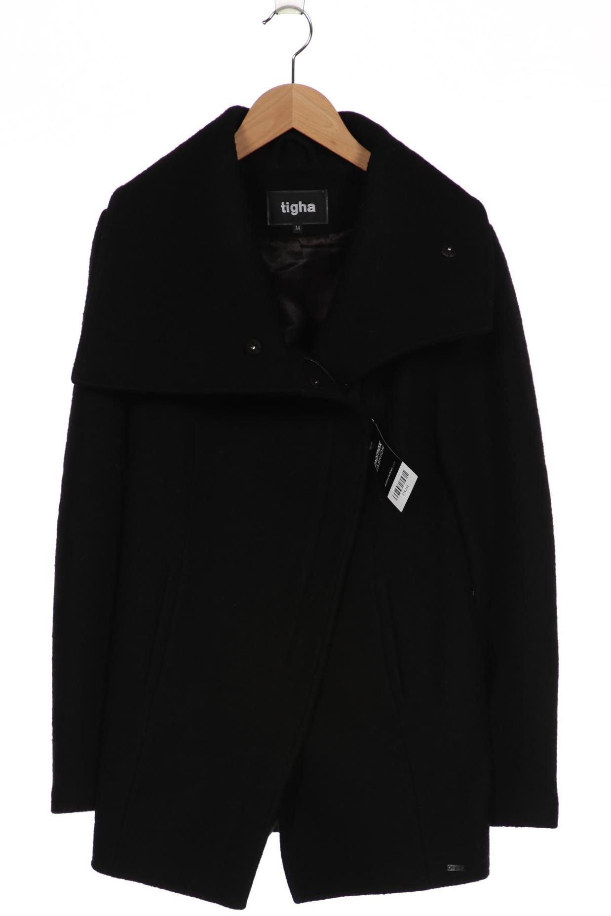 

tigha Damen Mantel, schwarz