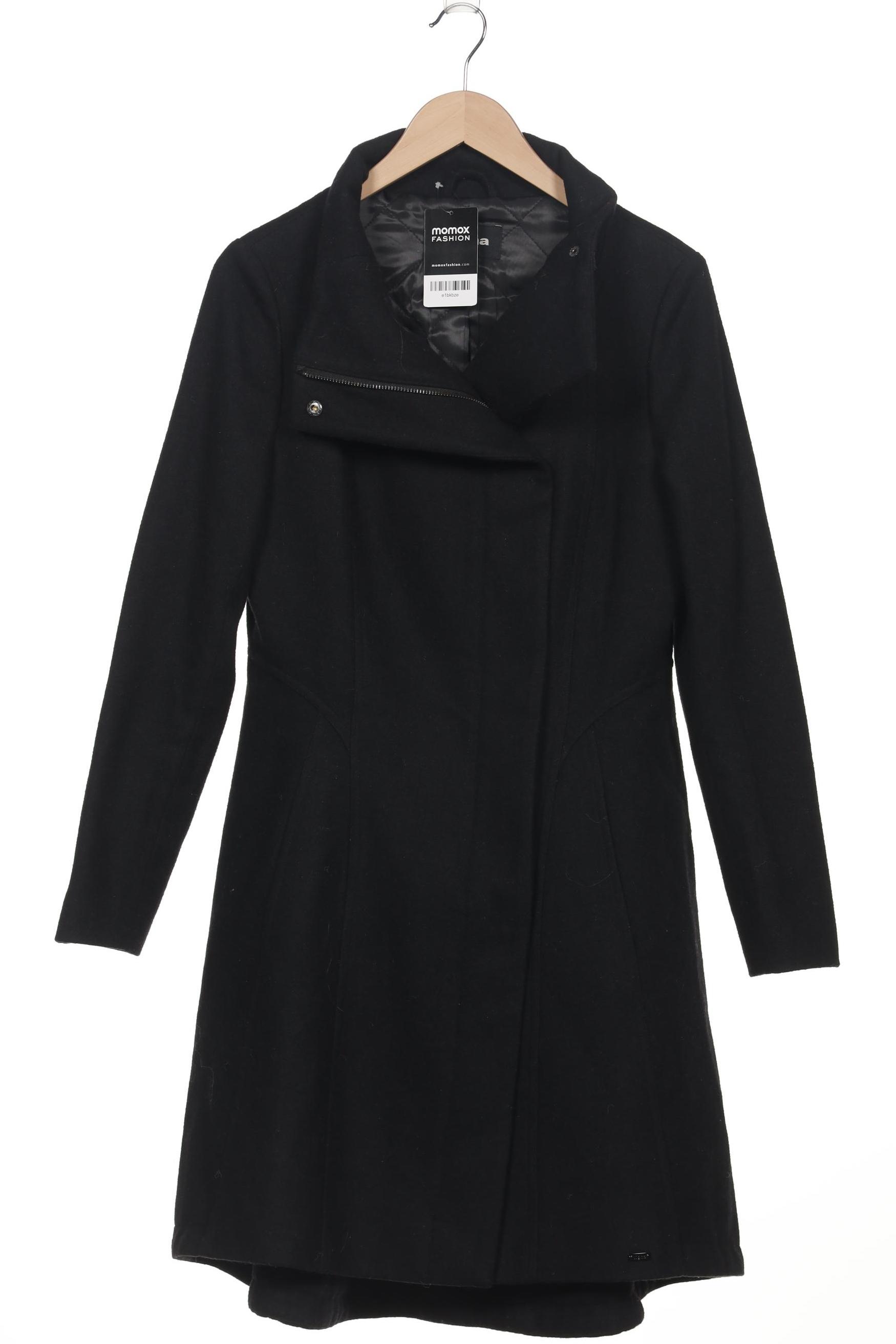 

tigha Damen Mantel, schwarz, Gr. 38