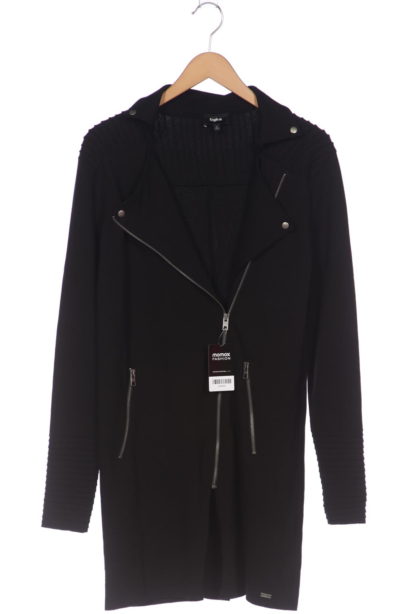 

tigha Damen Mantel, schwarz, Gr. 42