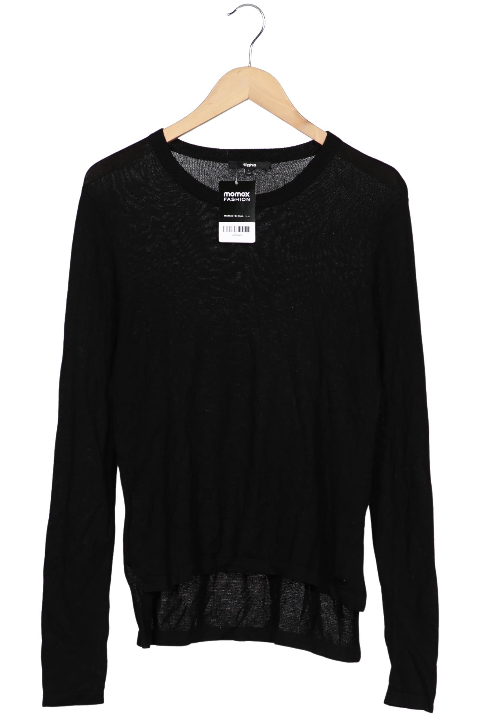 

tigha Damen Pullover, schwarz, Gr. 42