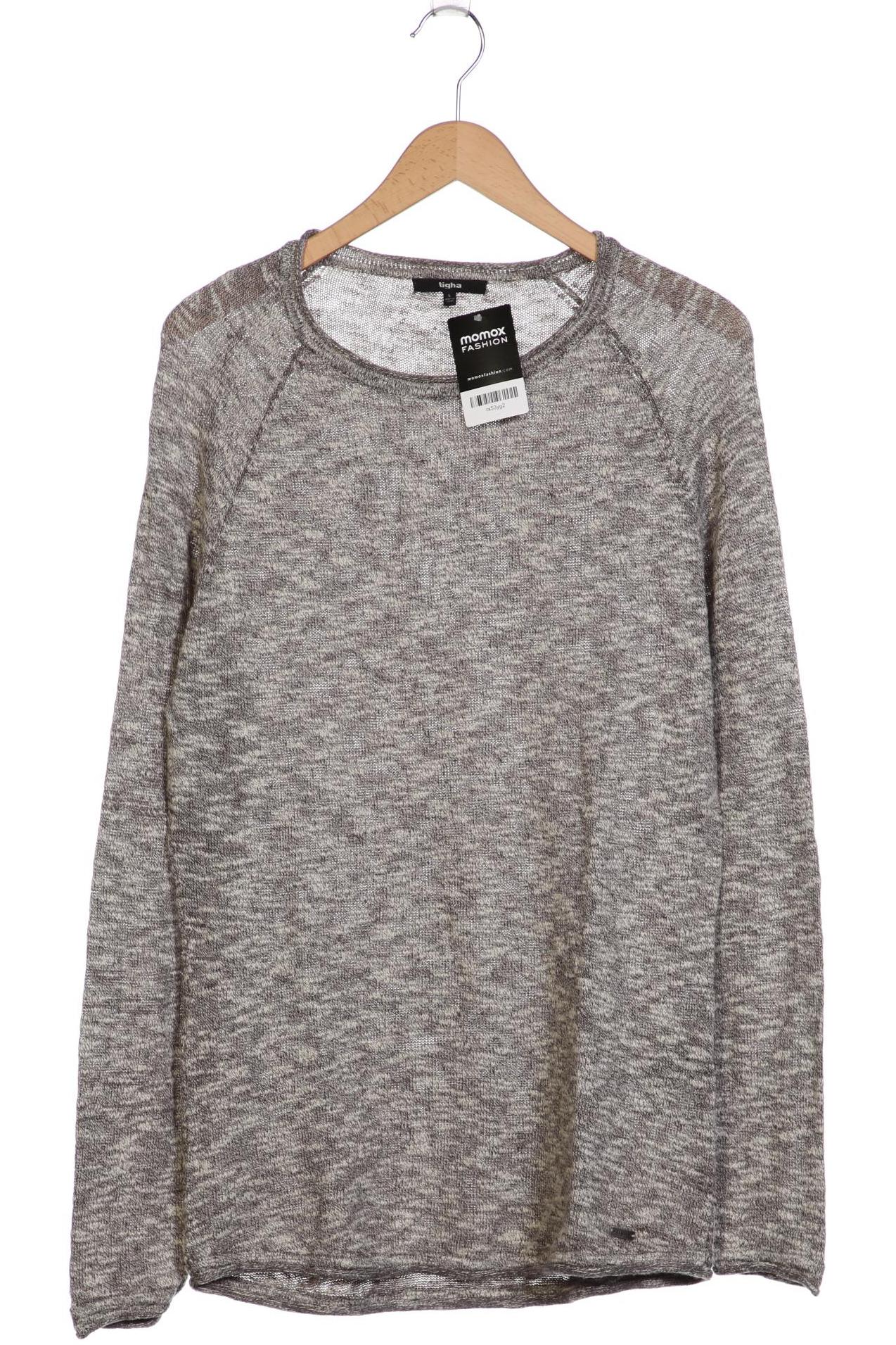 

tigha Damen Pullover, grau, Gr. 42