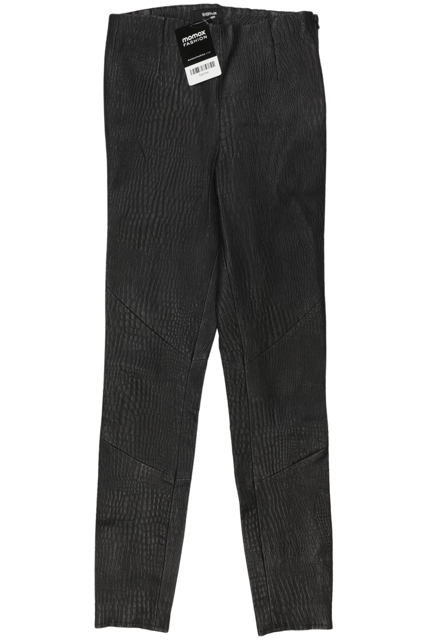 

tigha Damen Stoffhose, schwarz, Gr. 0