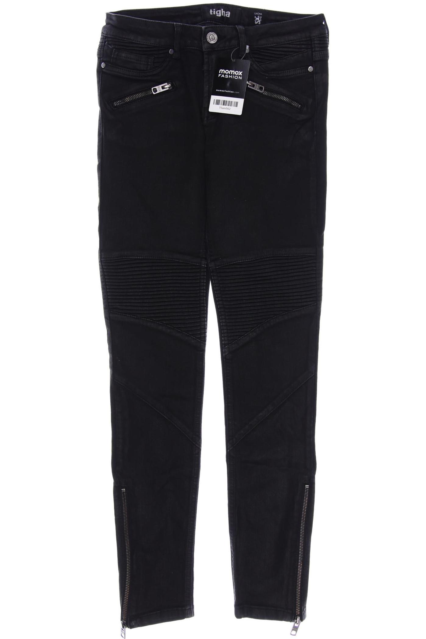 

tigha Damen Stoffhose, schwarz