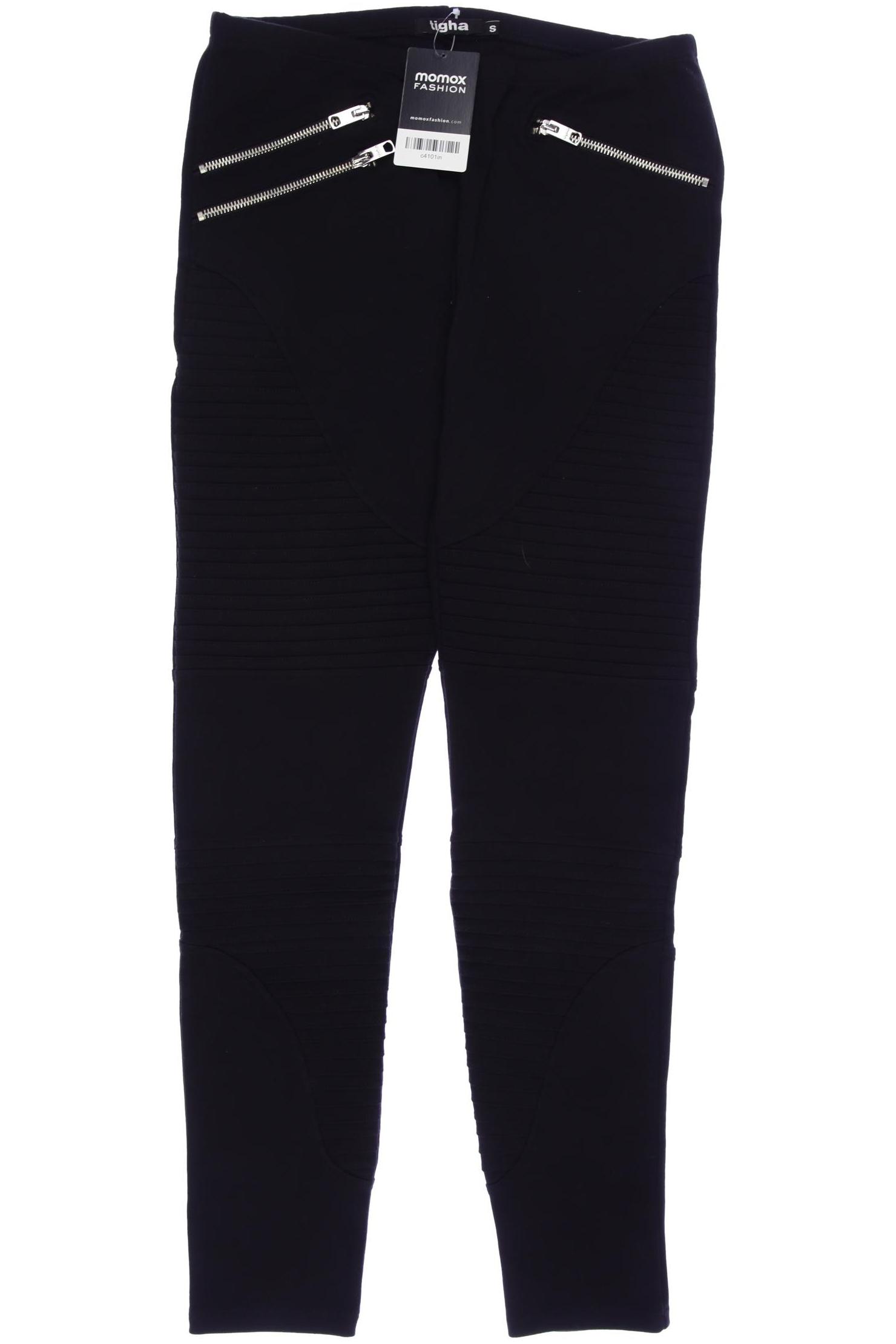 

tigha Damen Stoffhose, schwarz