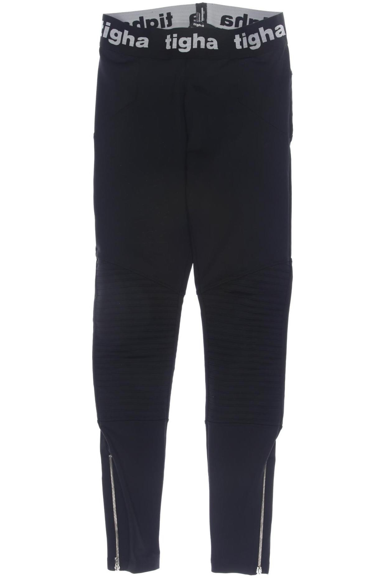 

tigha Damen Stoffhose, schwarz, Gr. 0