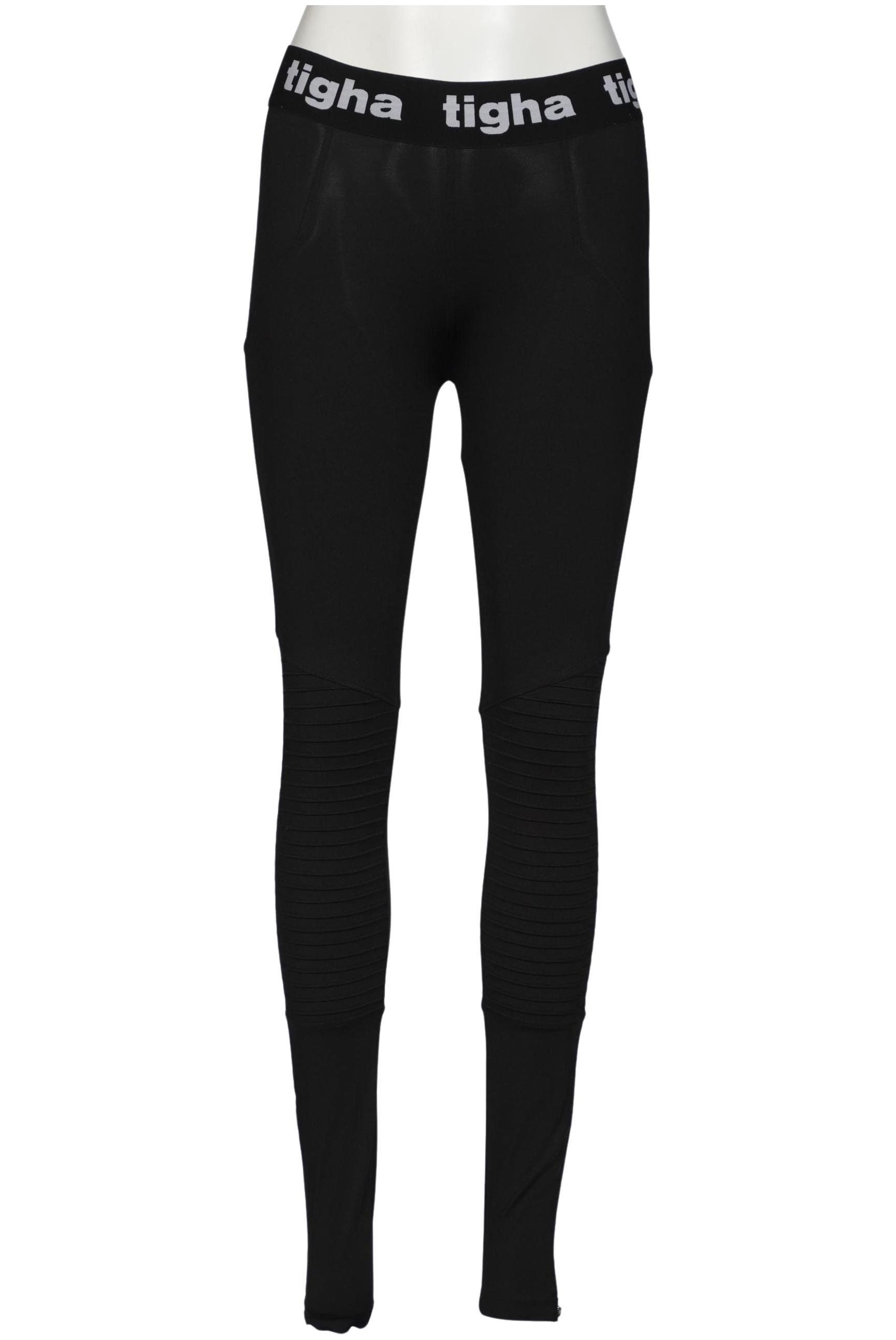 

tigha Damen Stoffhose, schwarz, Gr. 0