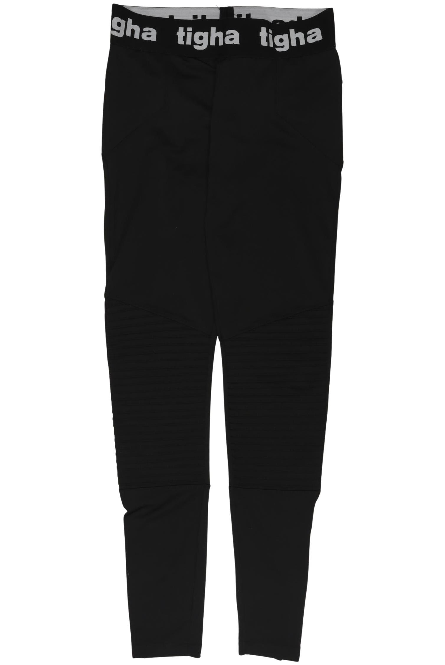 

tigha Damen Stoffhose, schwarz, Gr. 0