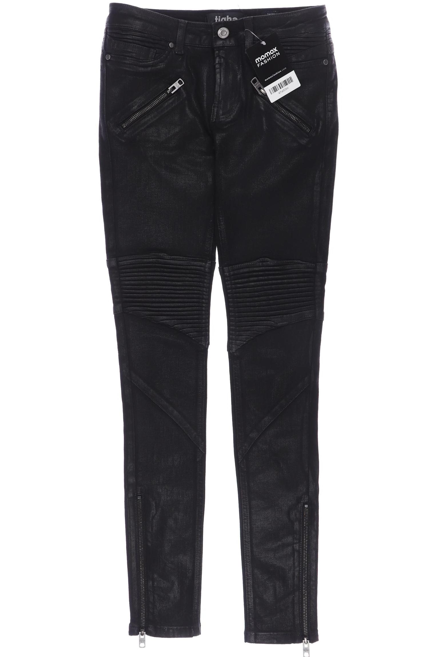 

tigha Damen Stoffhose, schwarz, Gr. 26