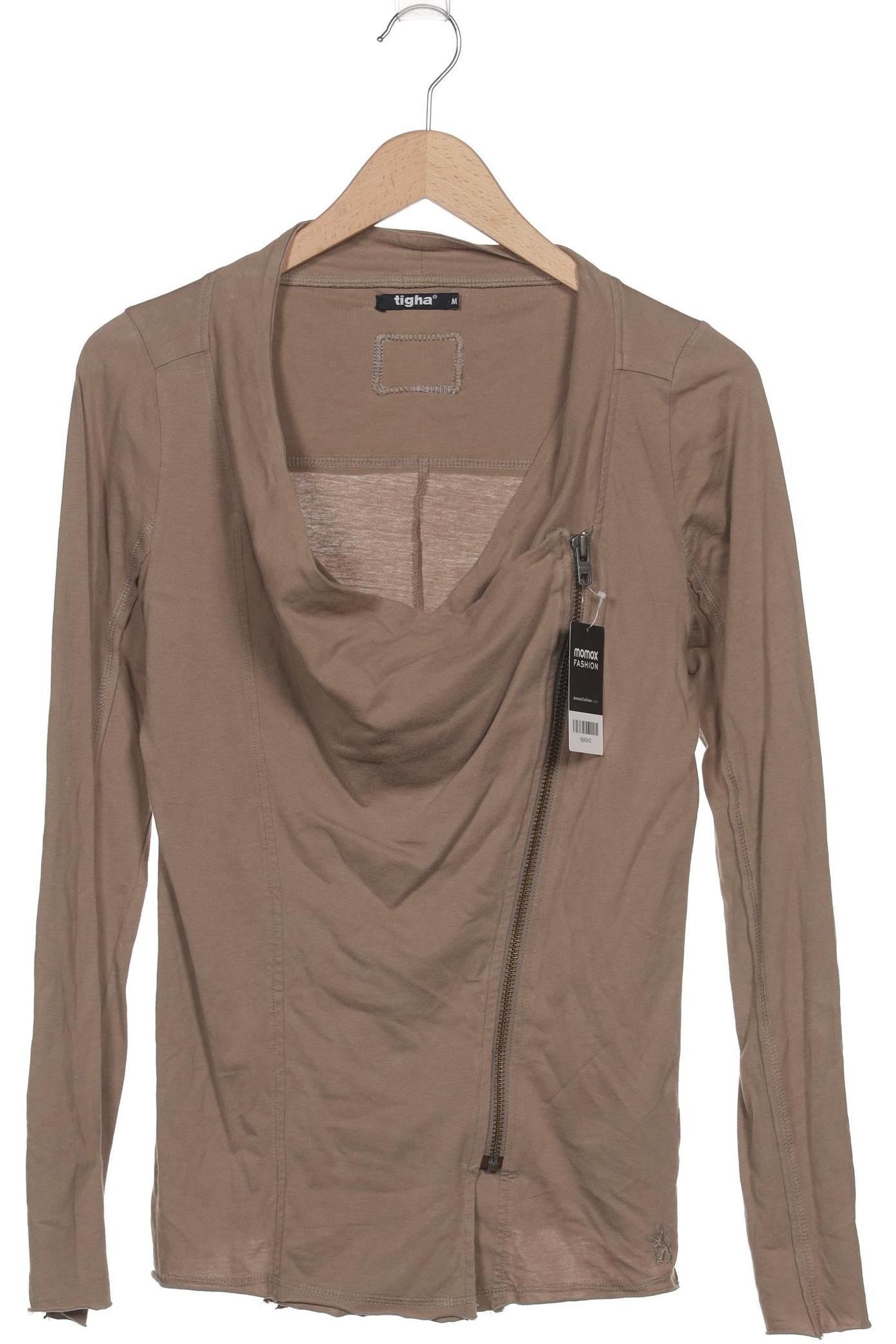 

tigha Damen Strickjacke, braun, Gr. 38