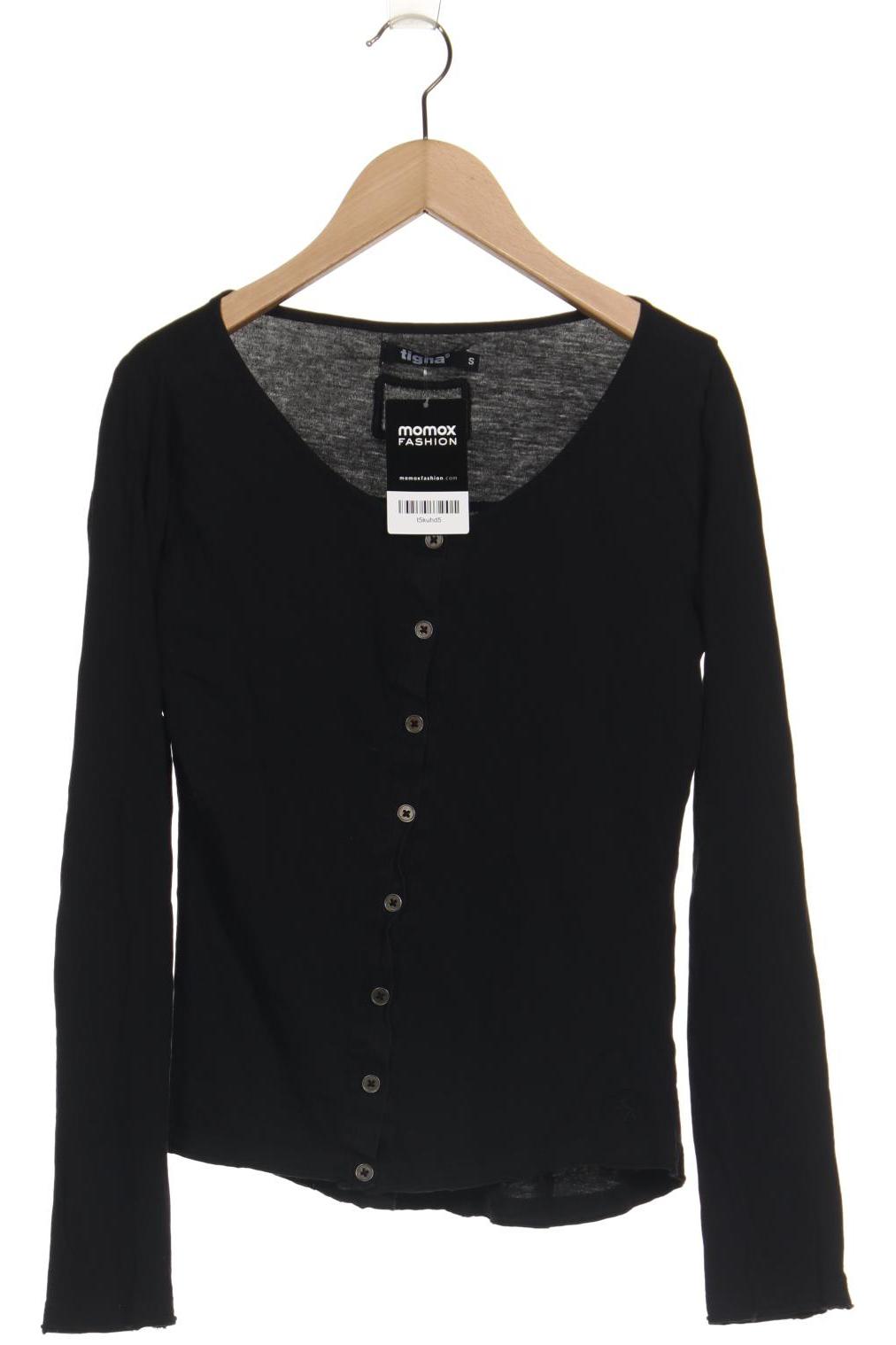 

tigha Damen Strickjacke, schwarz, Gr. 36