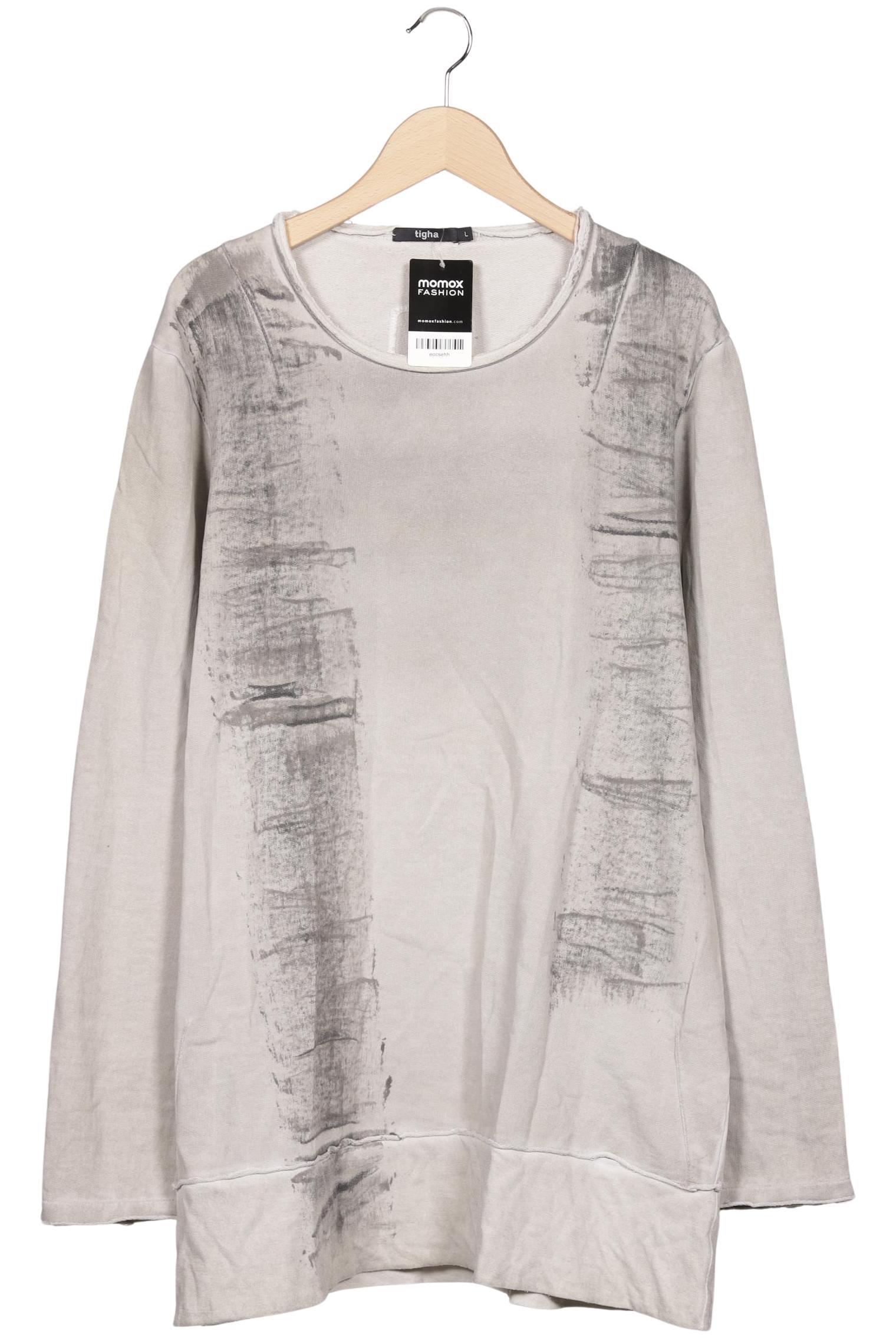 

tigha Damen Sweatshirt, grau, Gr. 42