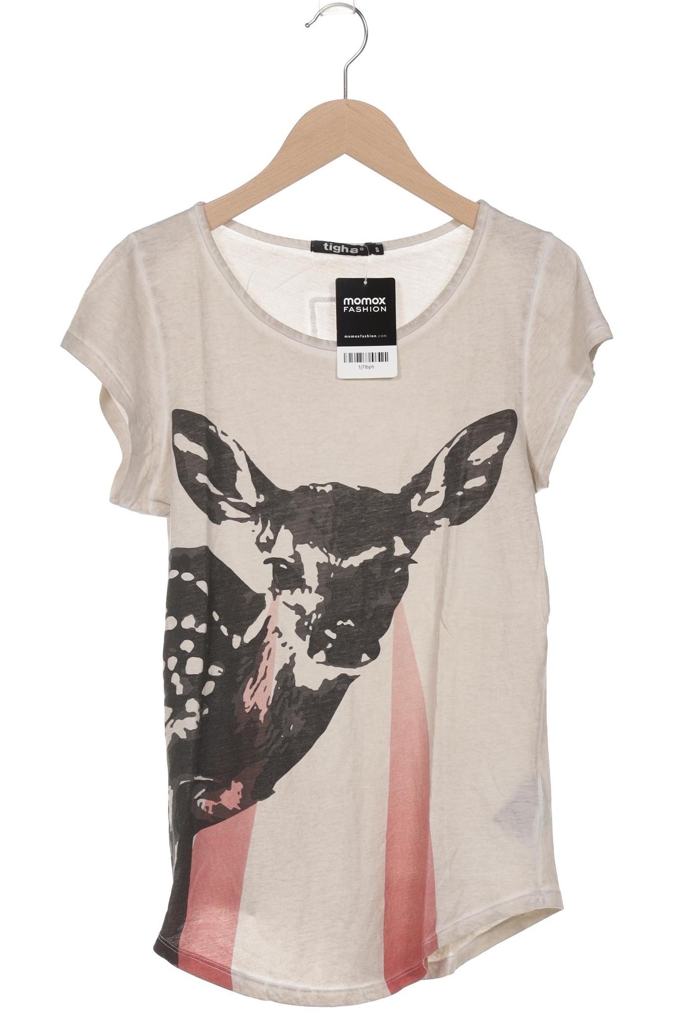 

tigha Damen T-Shirt, beige, Gr. 36