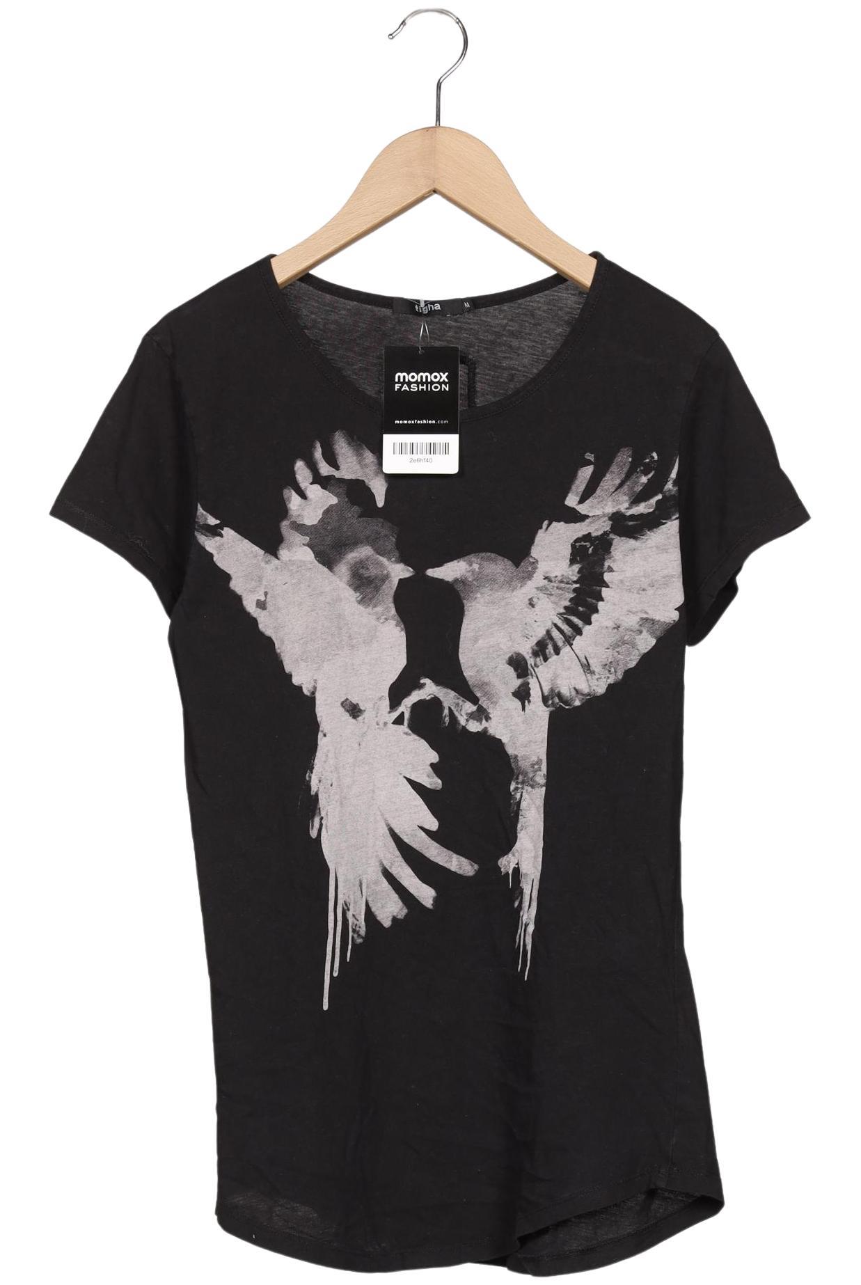 

tigha Damen T-Shirt, schwarz, Gr. 38