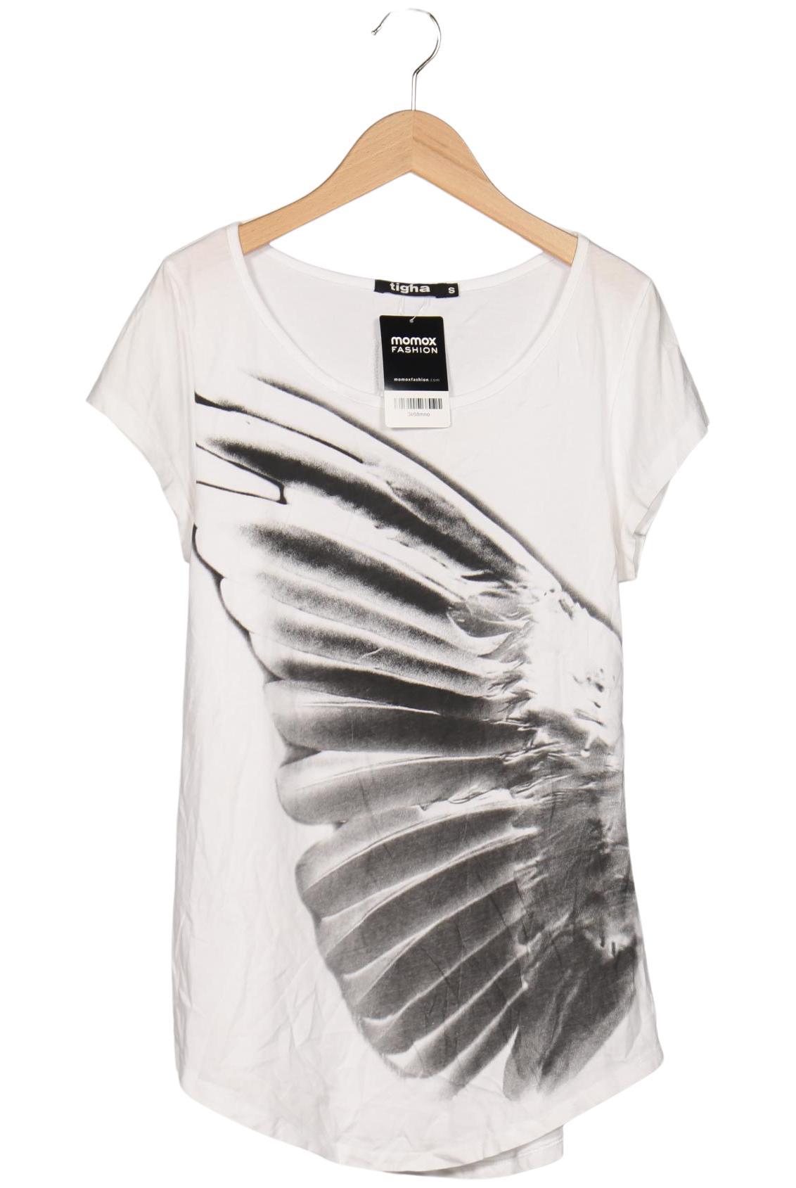 

tigha Damen T-Shirt, weiß, Gr. 36