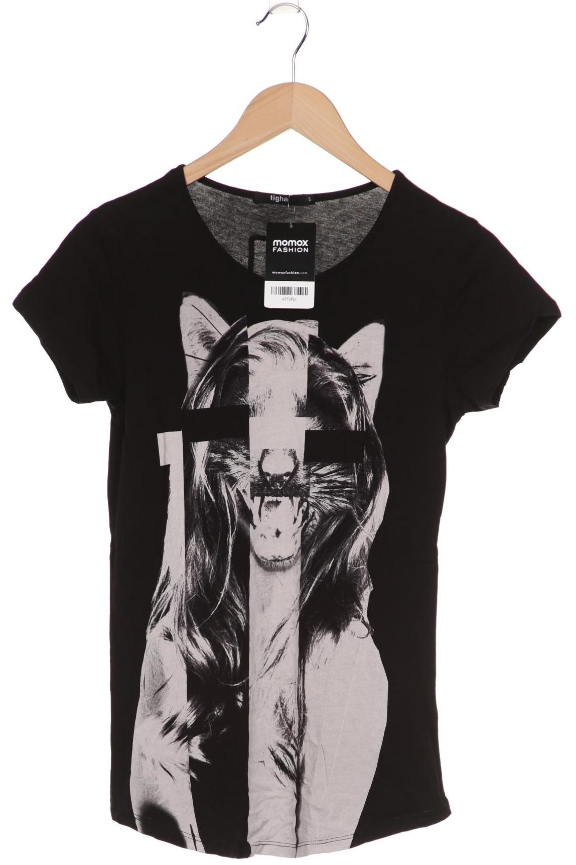 

tigha Damen T-Shirt, schwarz