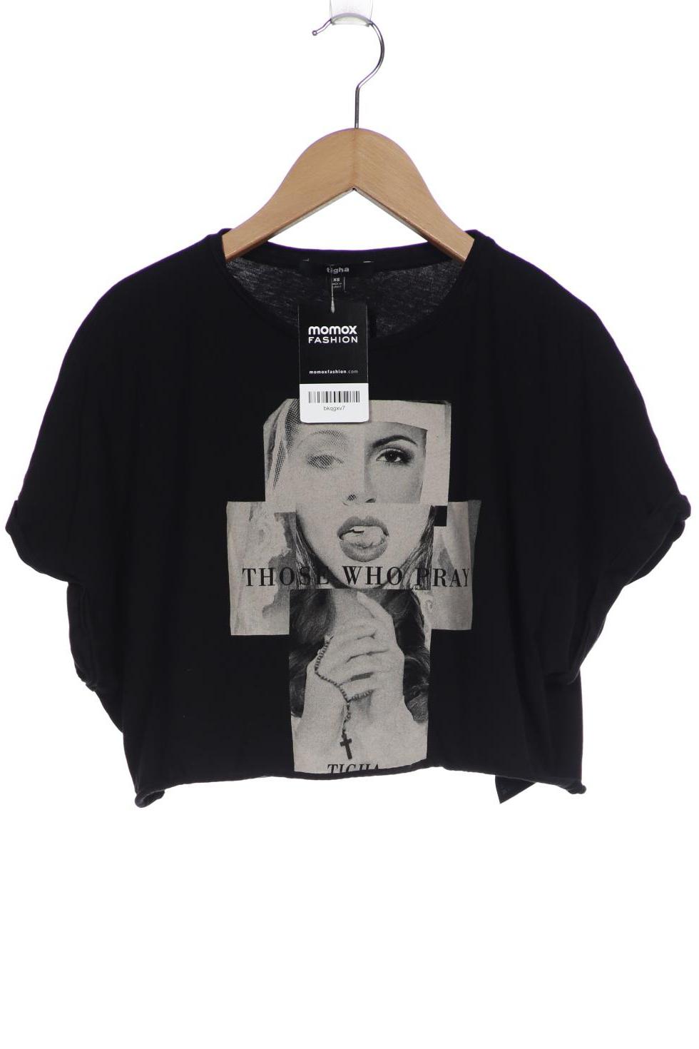

tigha Damen T-Shirt, schwarz