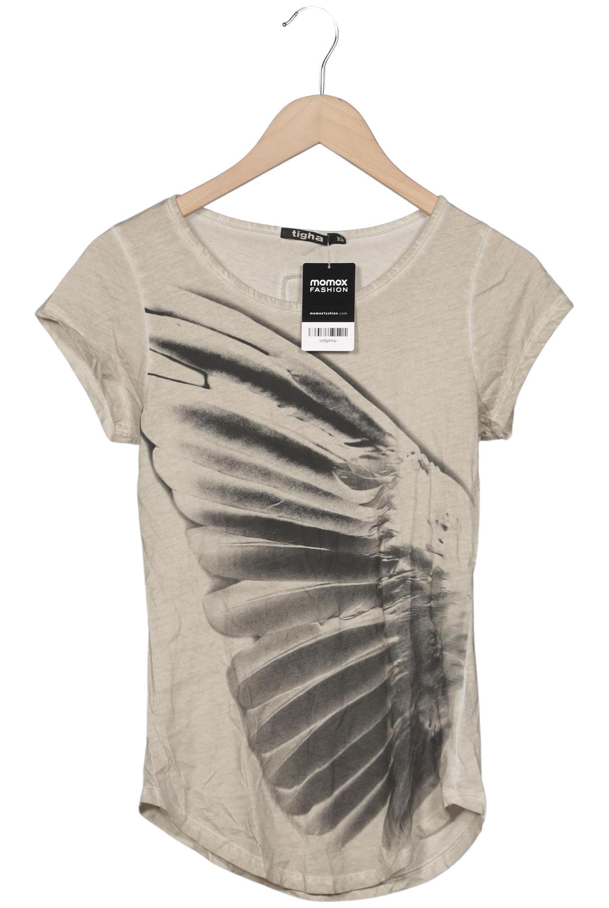 

tigha Damen T-Shirt, beige, Gr. 34