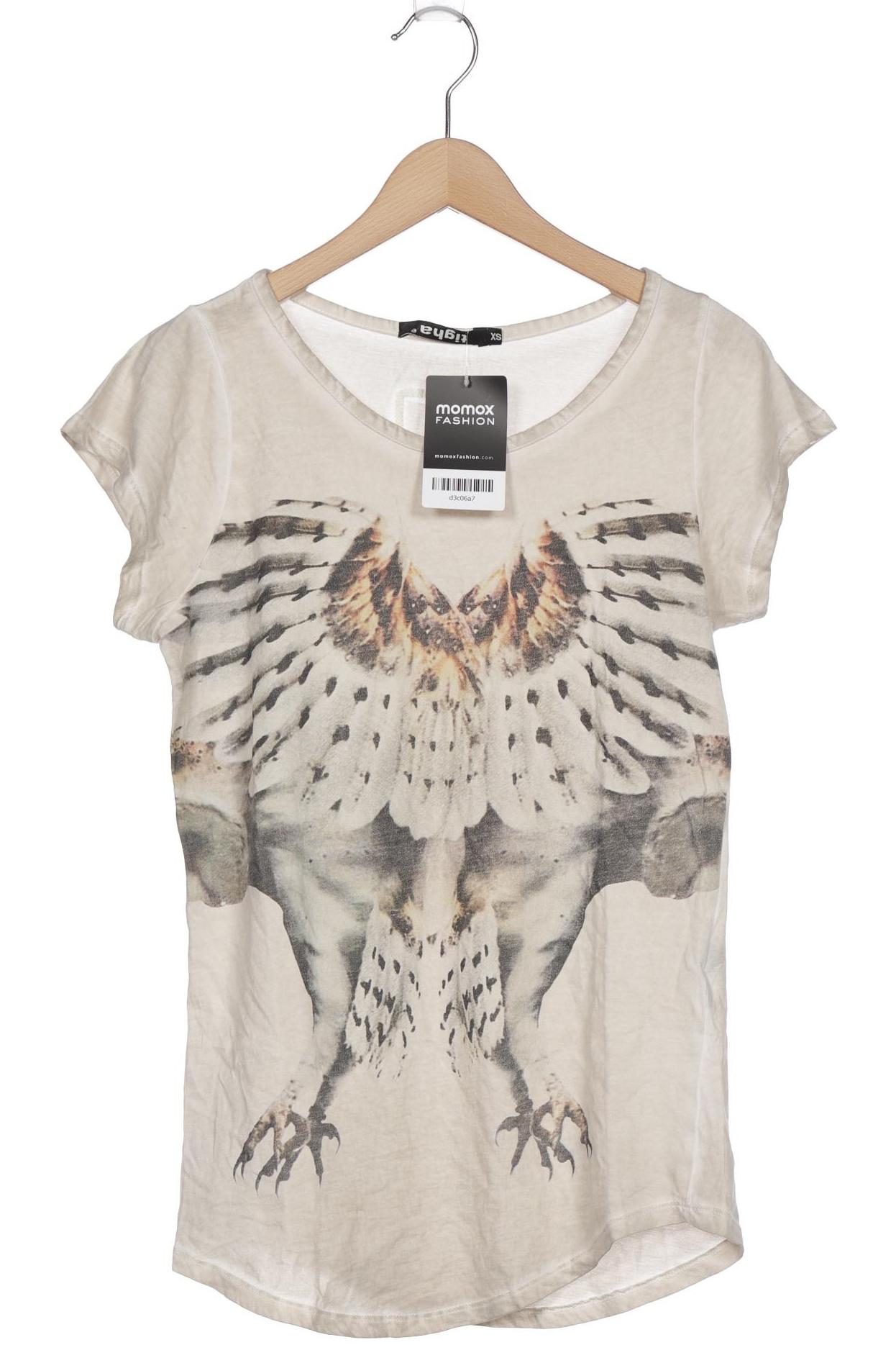 

tigha Damen T-Shirt, beige, Gr. 34