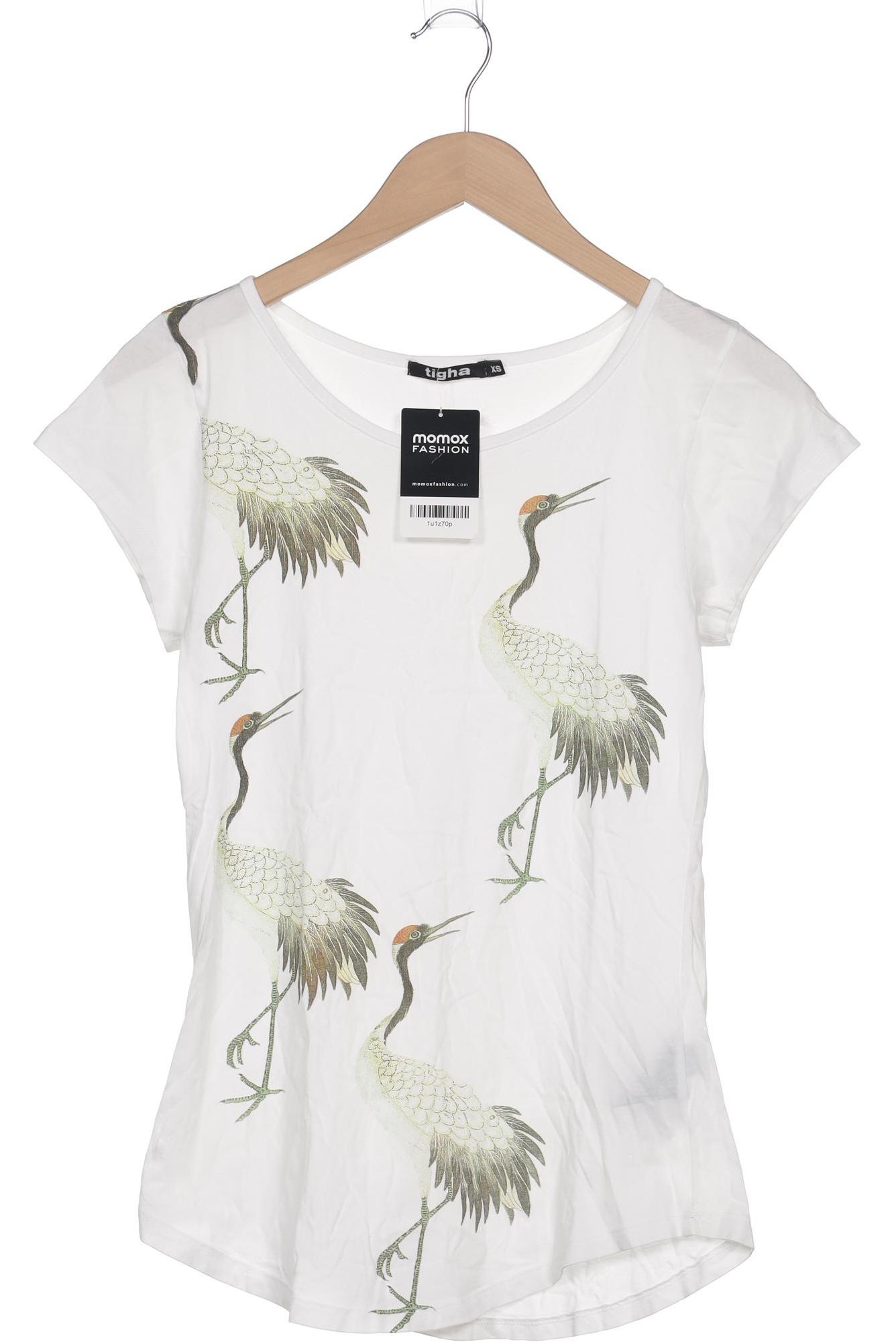 

tigha Damen T-Shirt, weiß, Gr. 34
