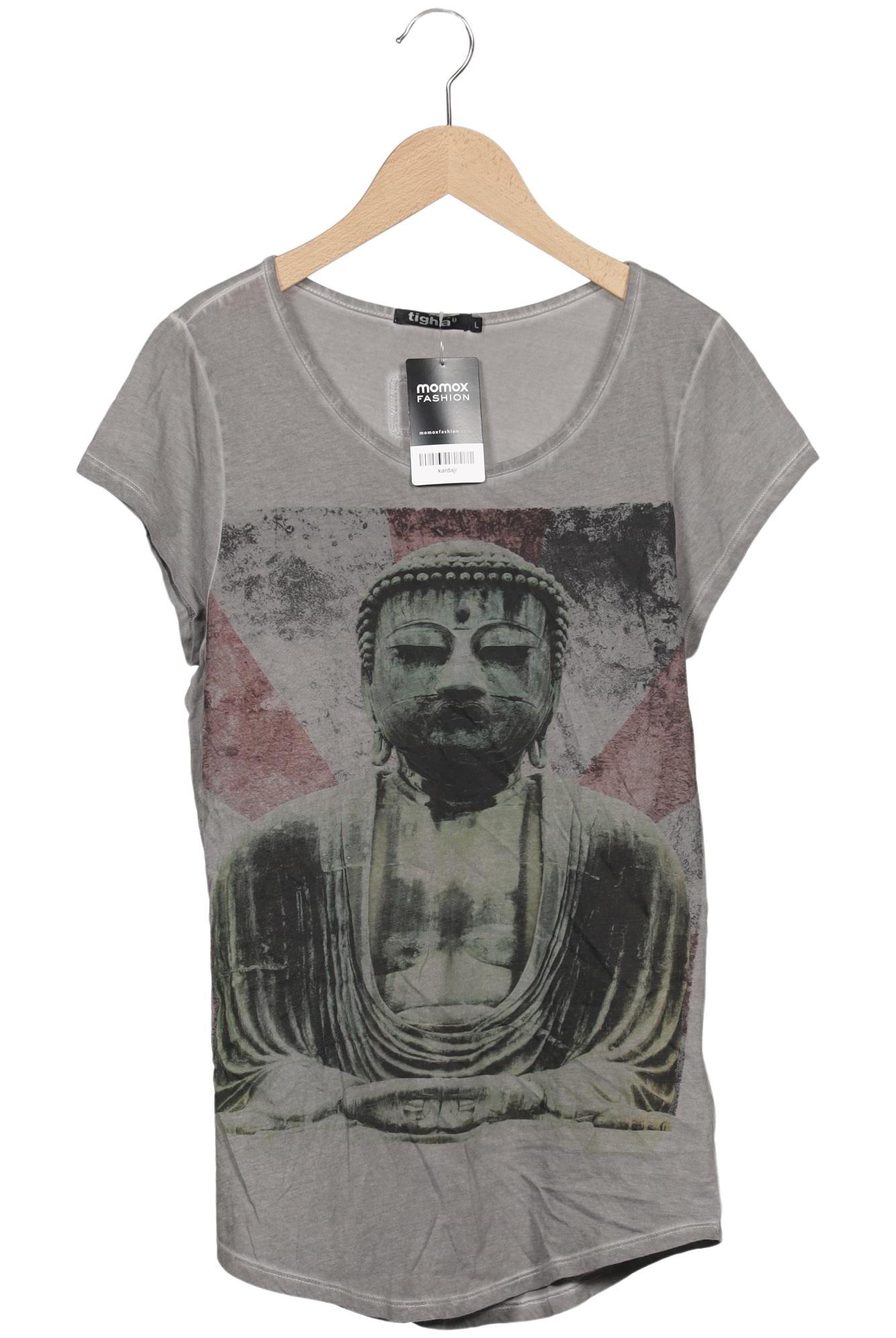 

tigha Damen T-Shirt, grau, Gr. 42