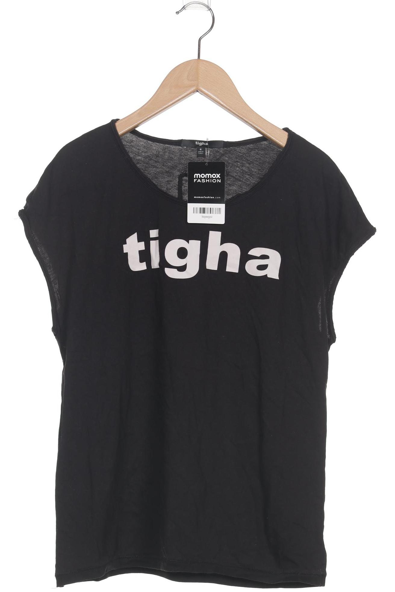 

tigha Damen T-Shirt, schwarz, Gr. 36