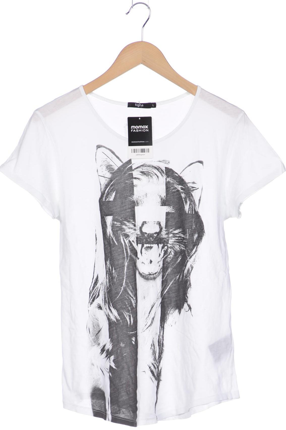 

tigha Damen T-Shirt, weiß, Gr. 42