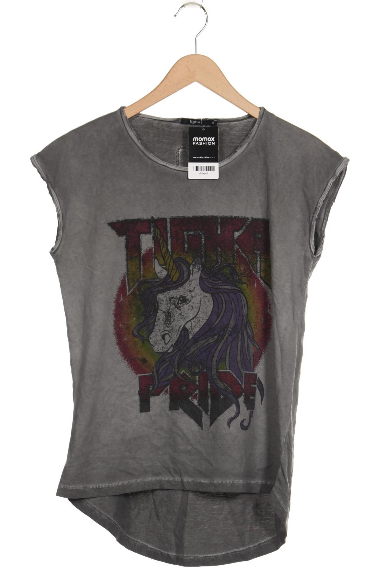

tigha Damen T-Shirt, grau, Gr. 34