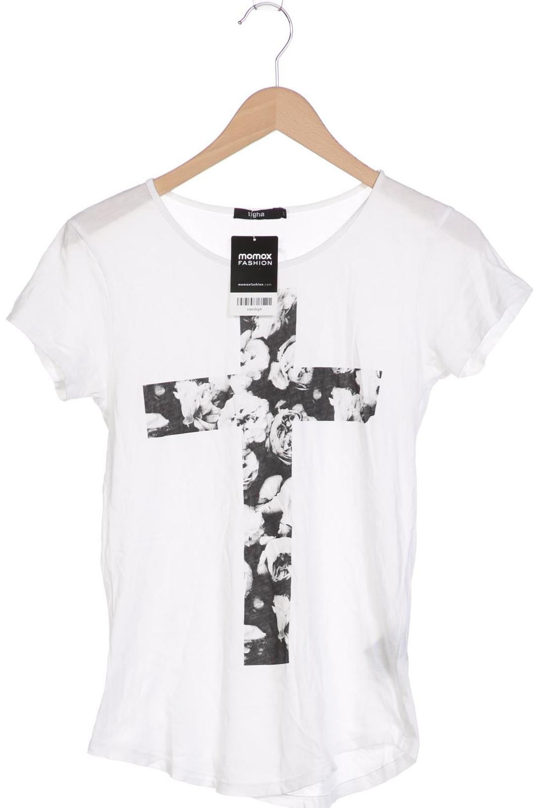 

tigha Damen T-Shirt, weiß