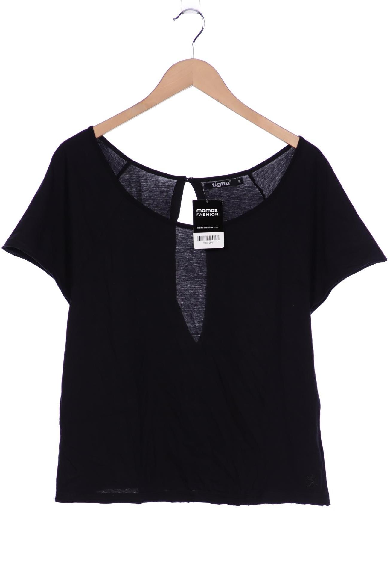 

tigha Damen T-Shirt, schwarz, Gr. 44