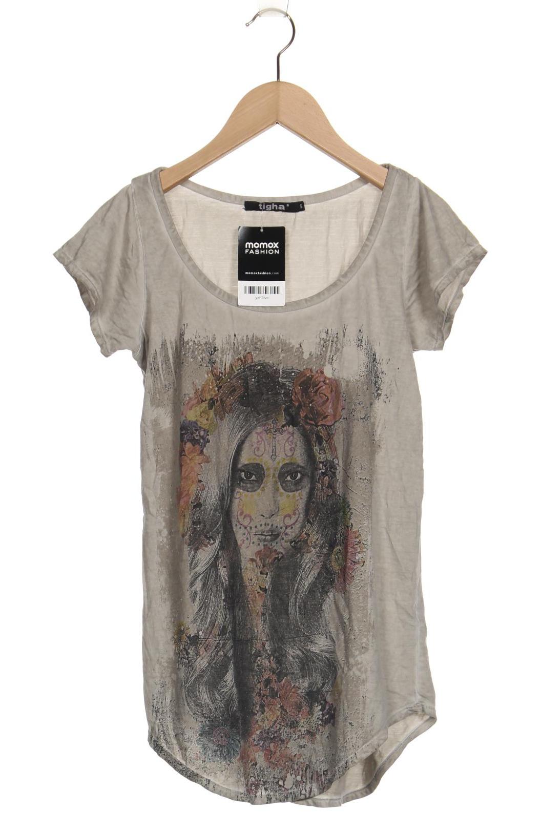 

tigha Damen T-Shirt, grau, Gr. 36