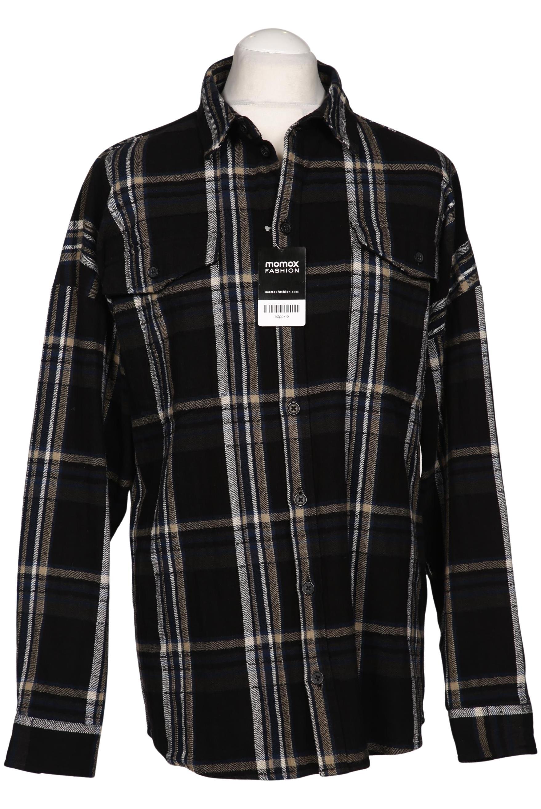 Thumbnail - tigha Herren Hemd, schwarz, Gr. 48