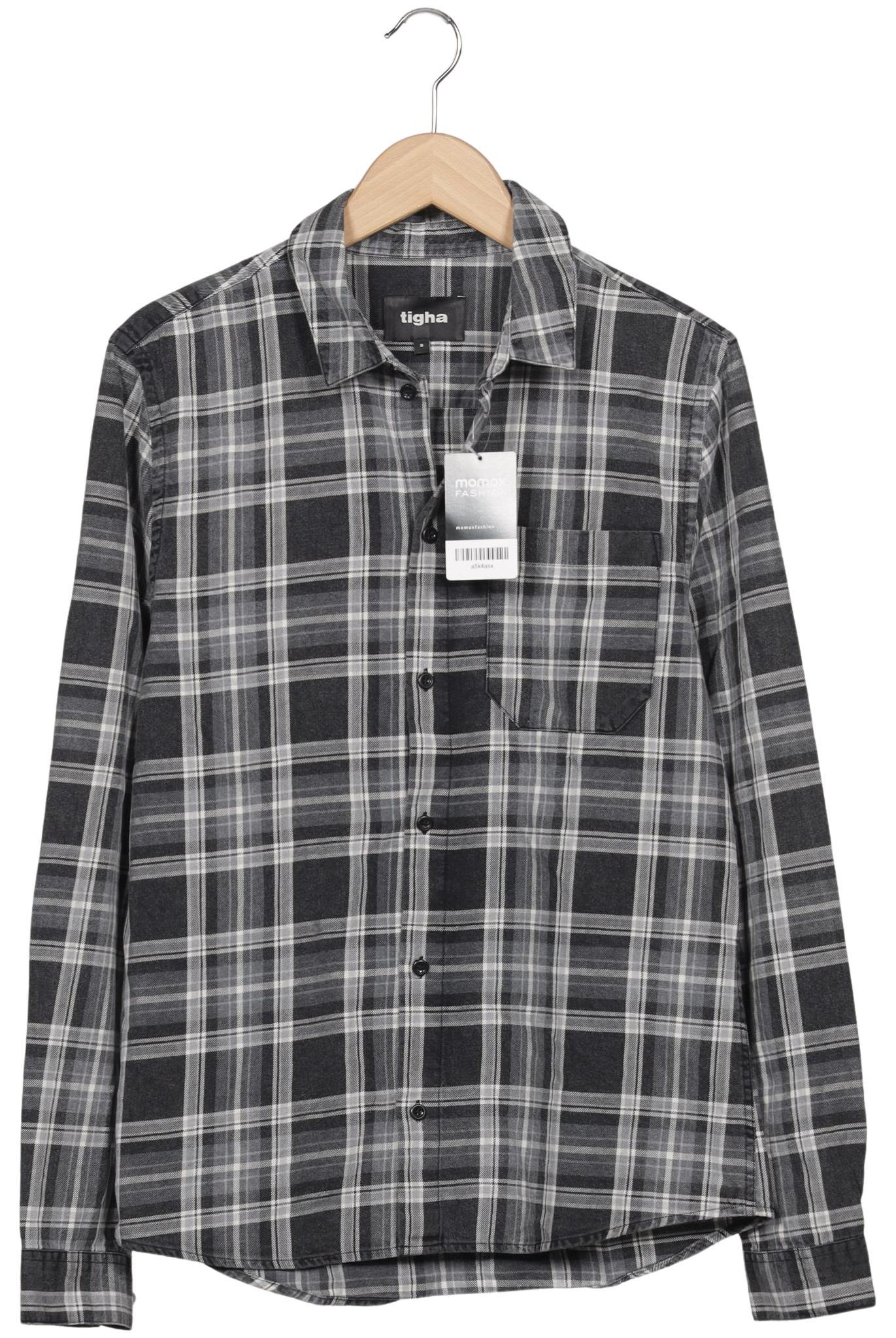 

tigha Herren Hemd, grau, Gr. 46