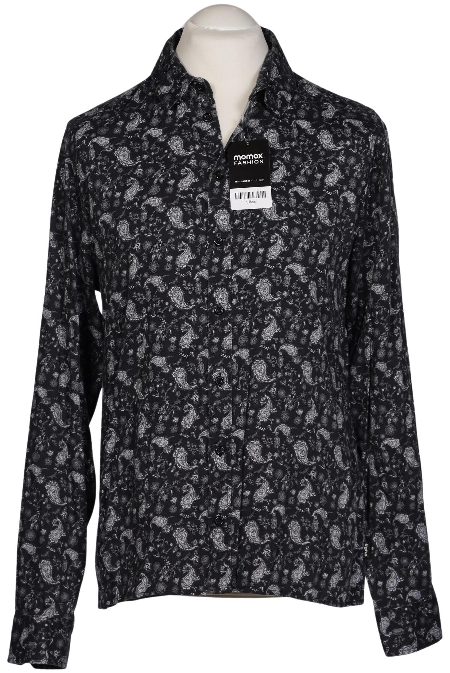 

tigha Herren Hemd, marineblau, Gr. 48