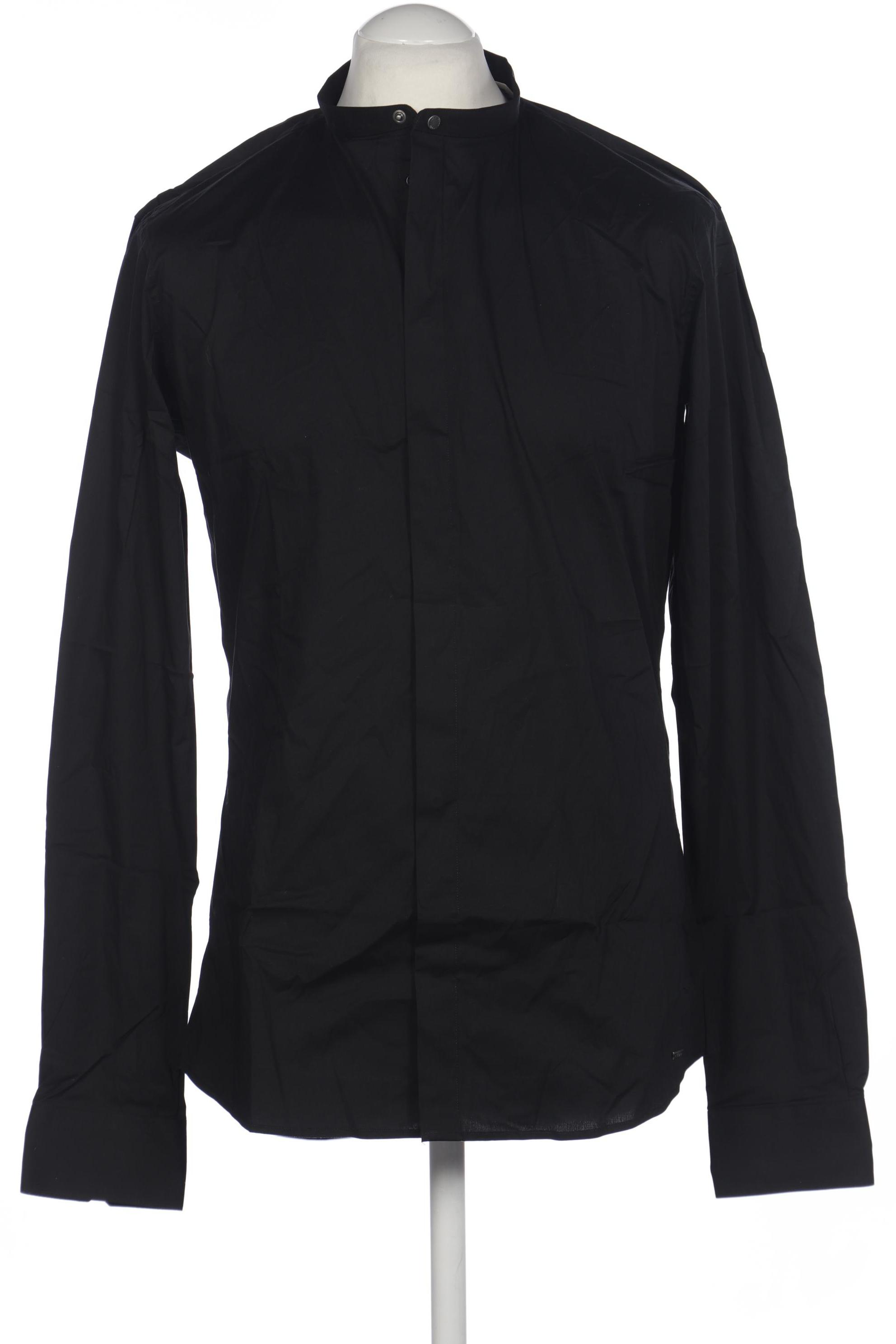 

tigha Herren Hemd, schwarz, Gr. 52