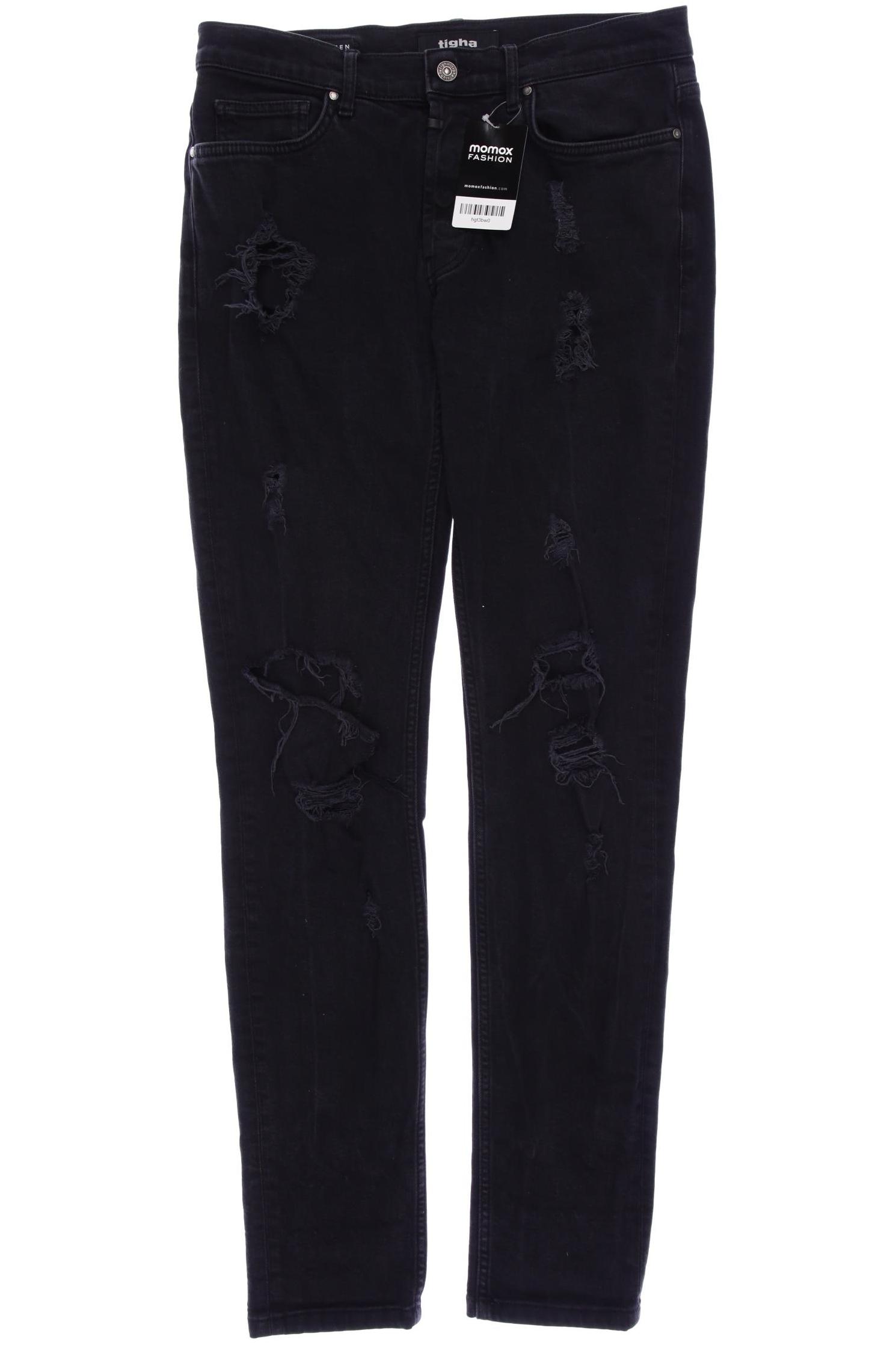 

tigha Herren Jeans, schwarz, Gr. 50