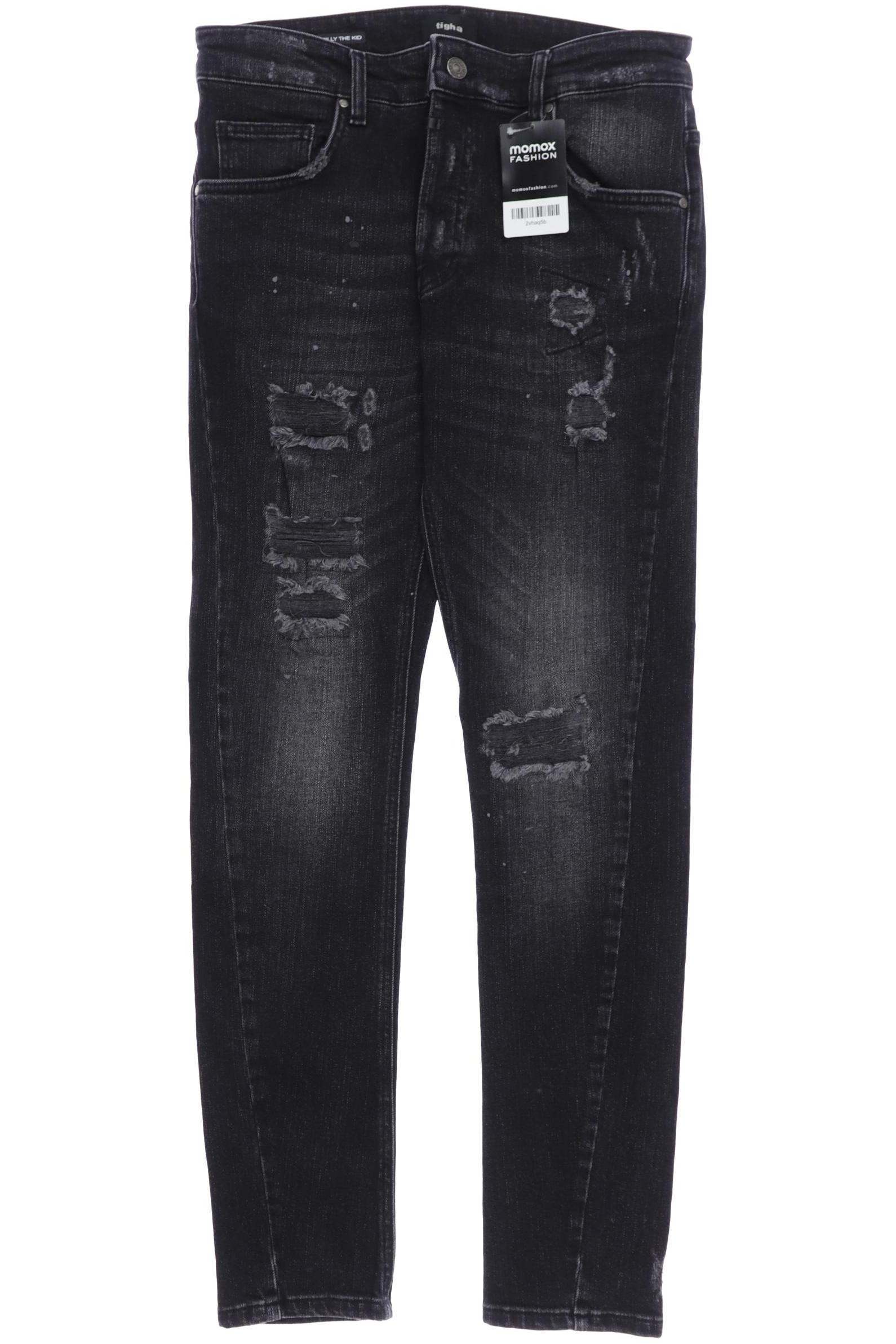 

tigha Herren Jeans, schwarz, Gr. 31
