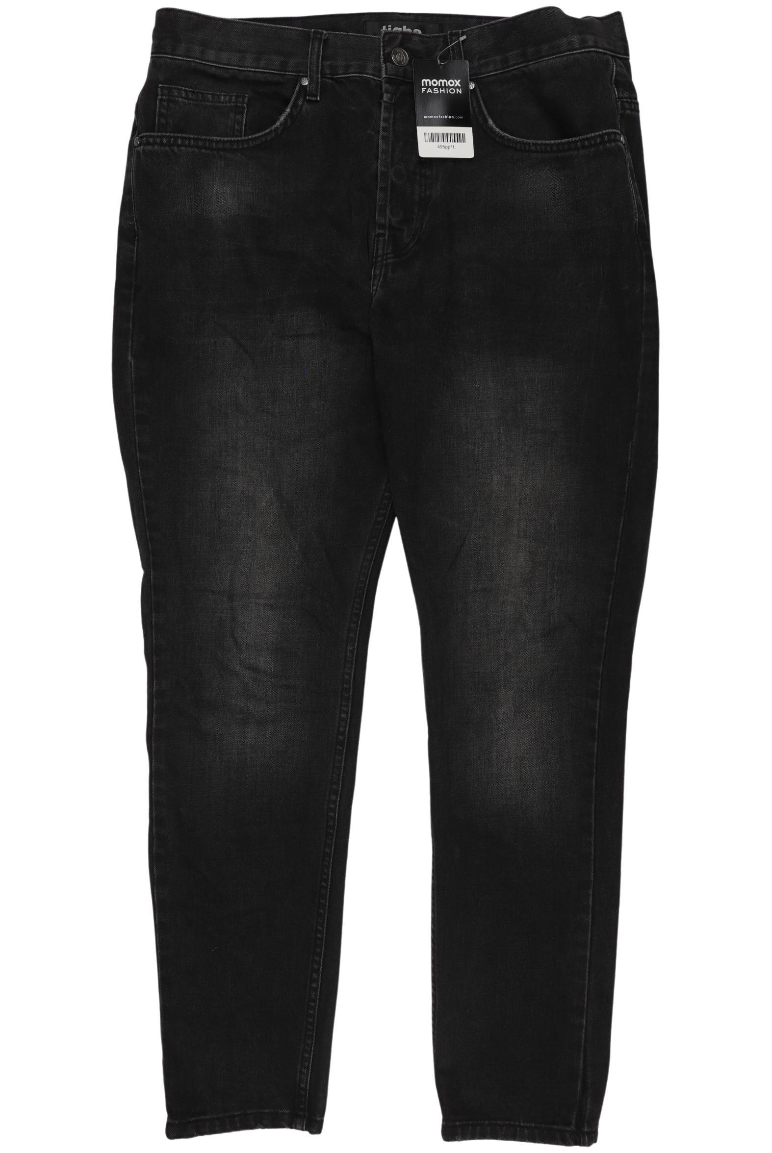 

tigha Herren Jeans, schwarz, Gr. 32