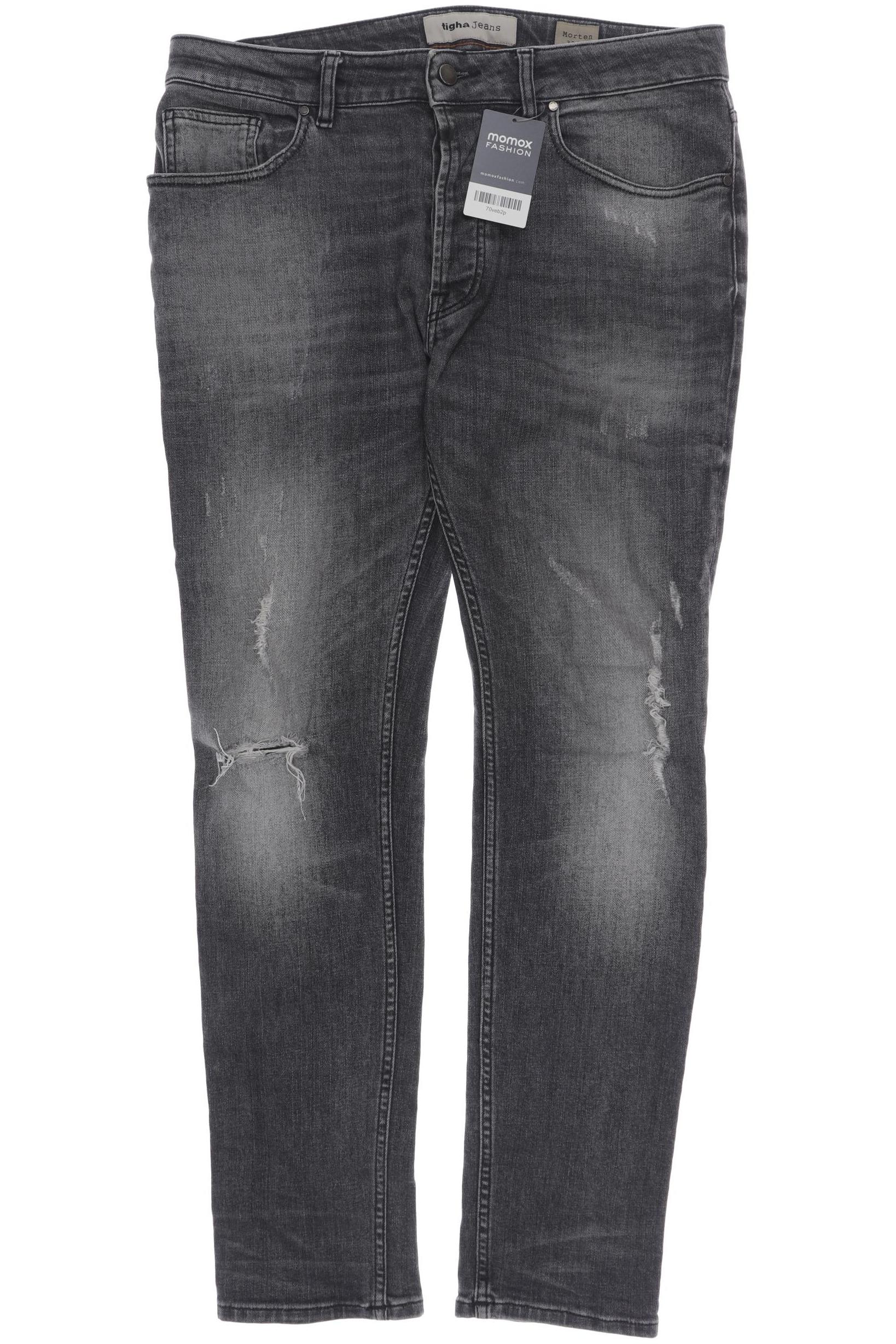 

tigha Herren Jeans, grau