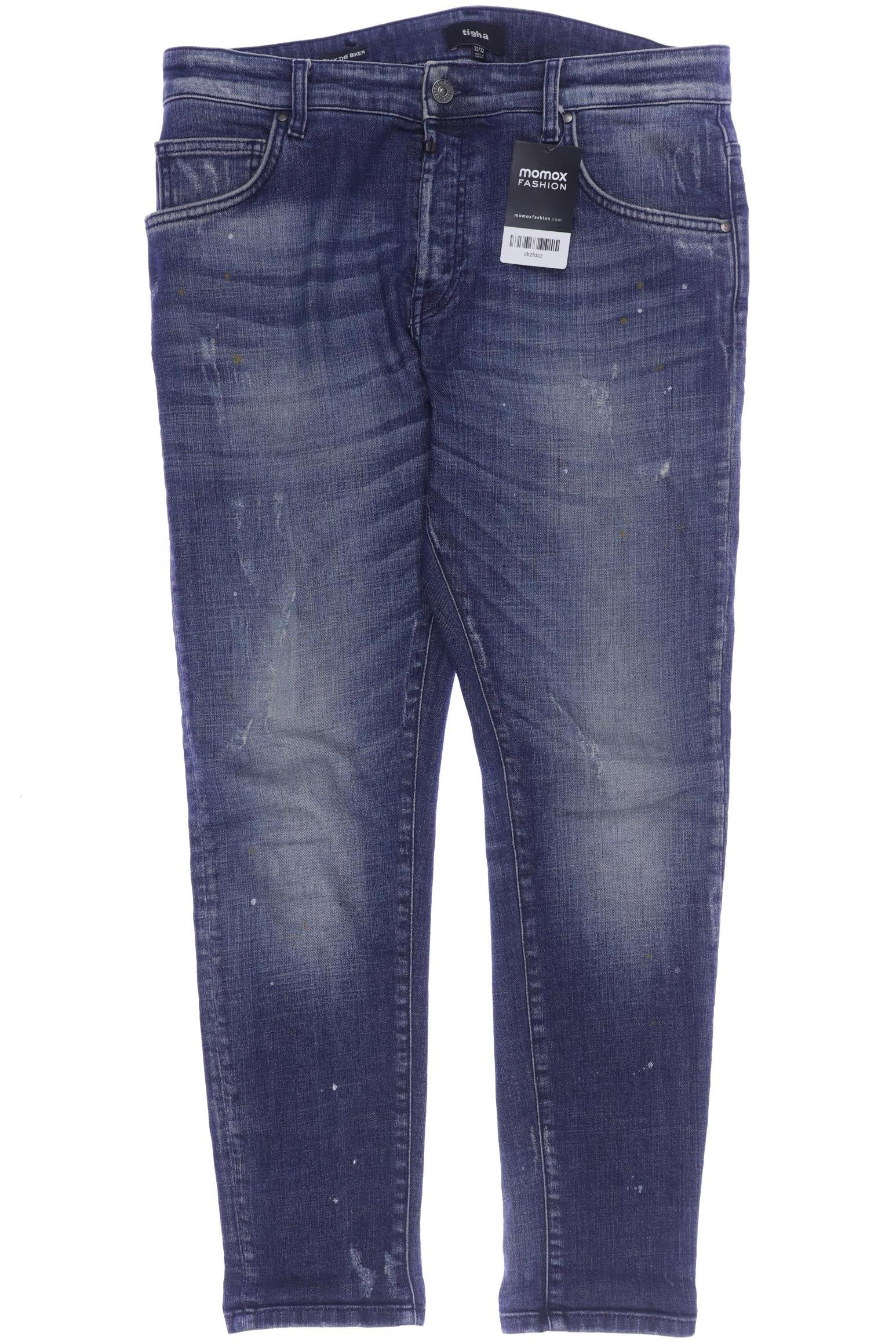 

tigha Herren Jeans, blau, Gr. 33