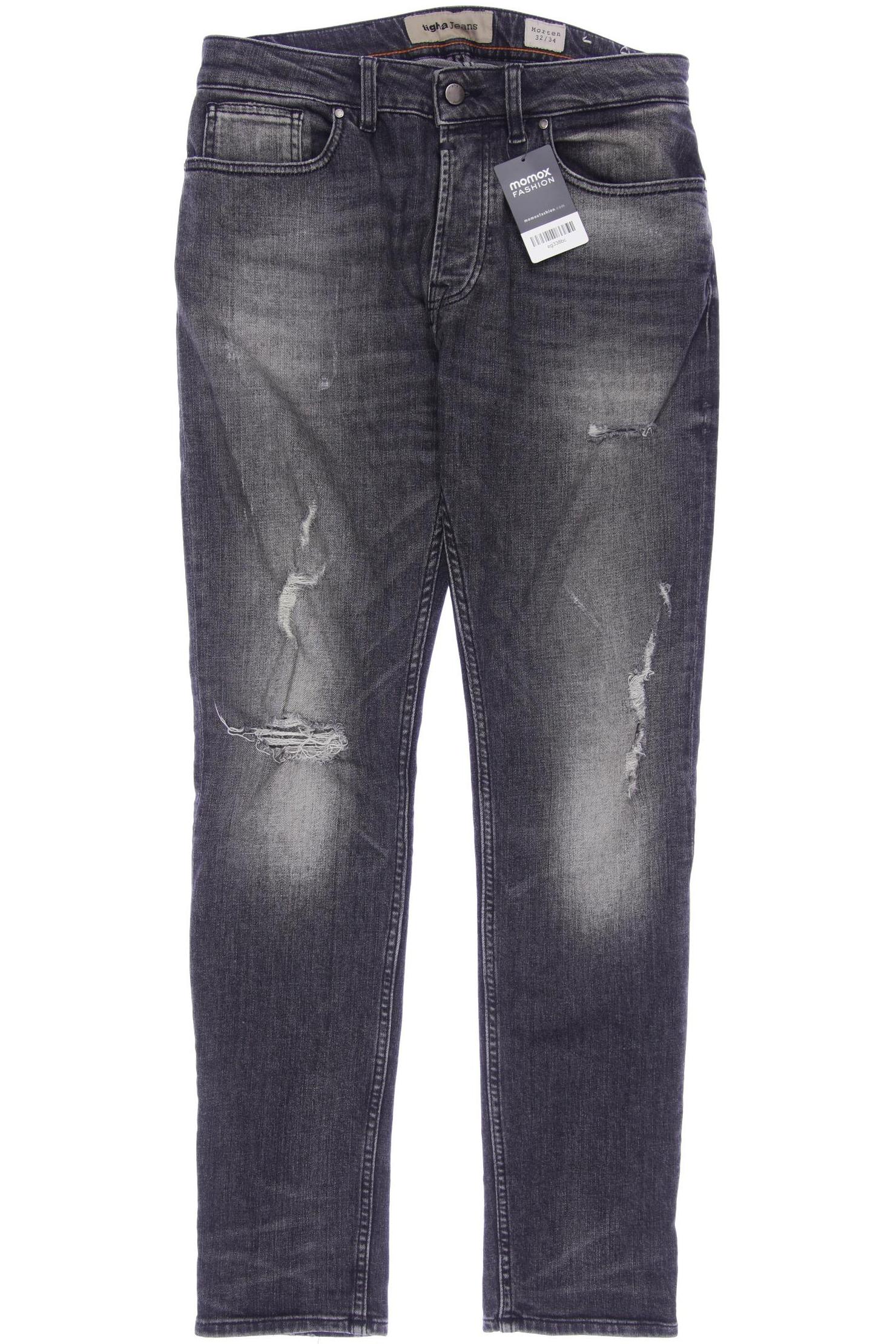 

tigha Herren Jeans, grau