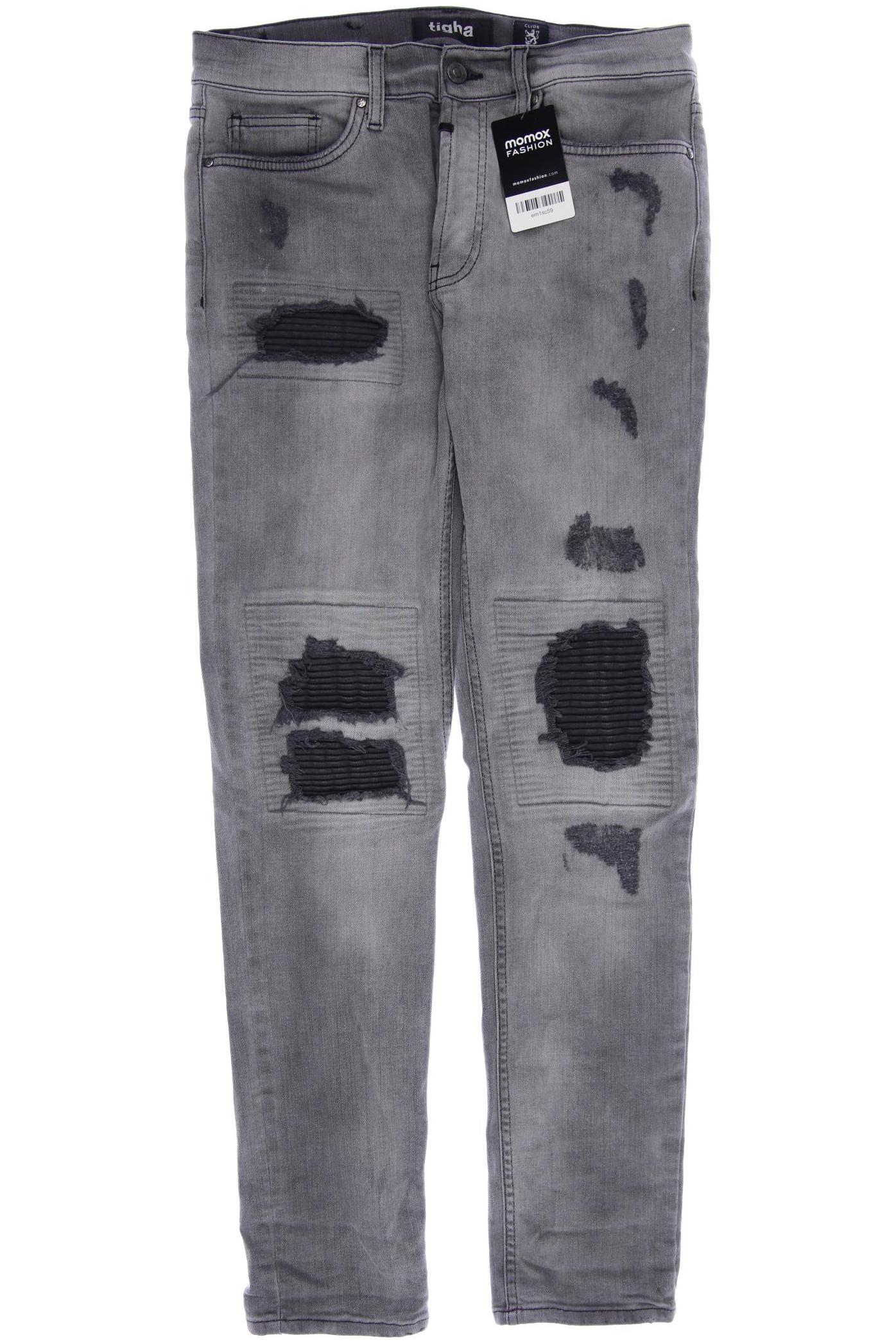 

tigha Herren Jeans, grau