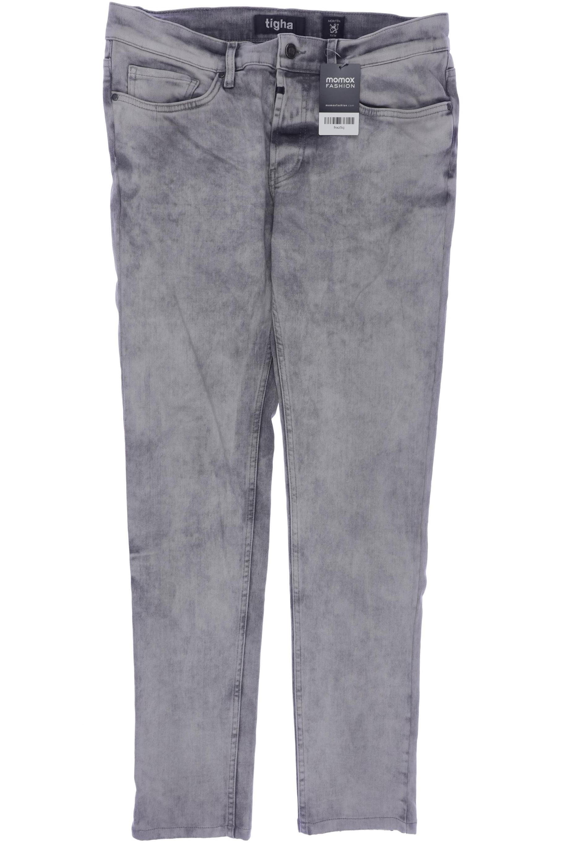 

tigha Herren Jeans, grau, Gr. 33