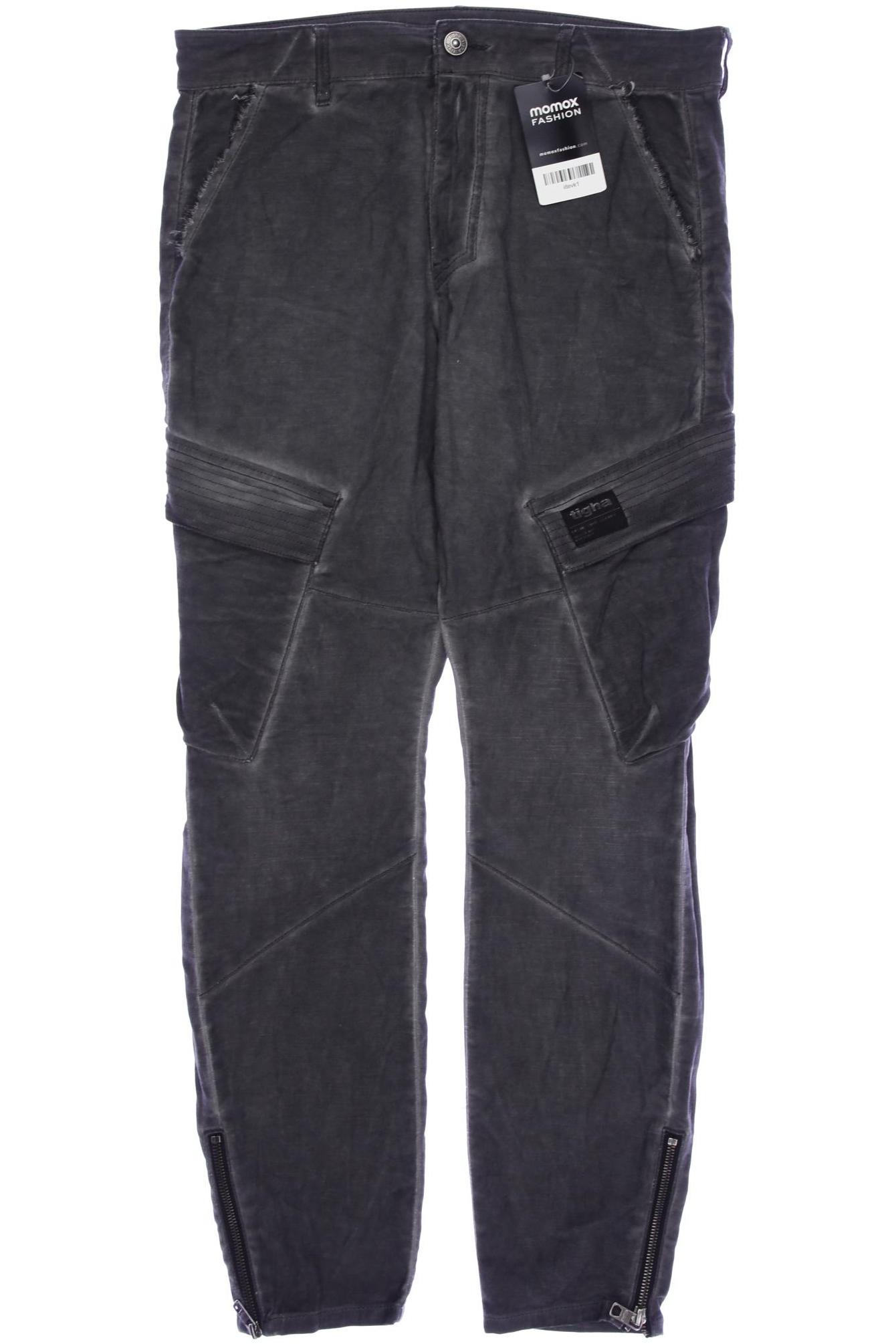 

tigha Herren Jeans, grau, Gr. 0