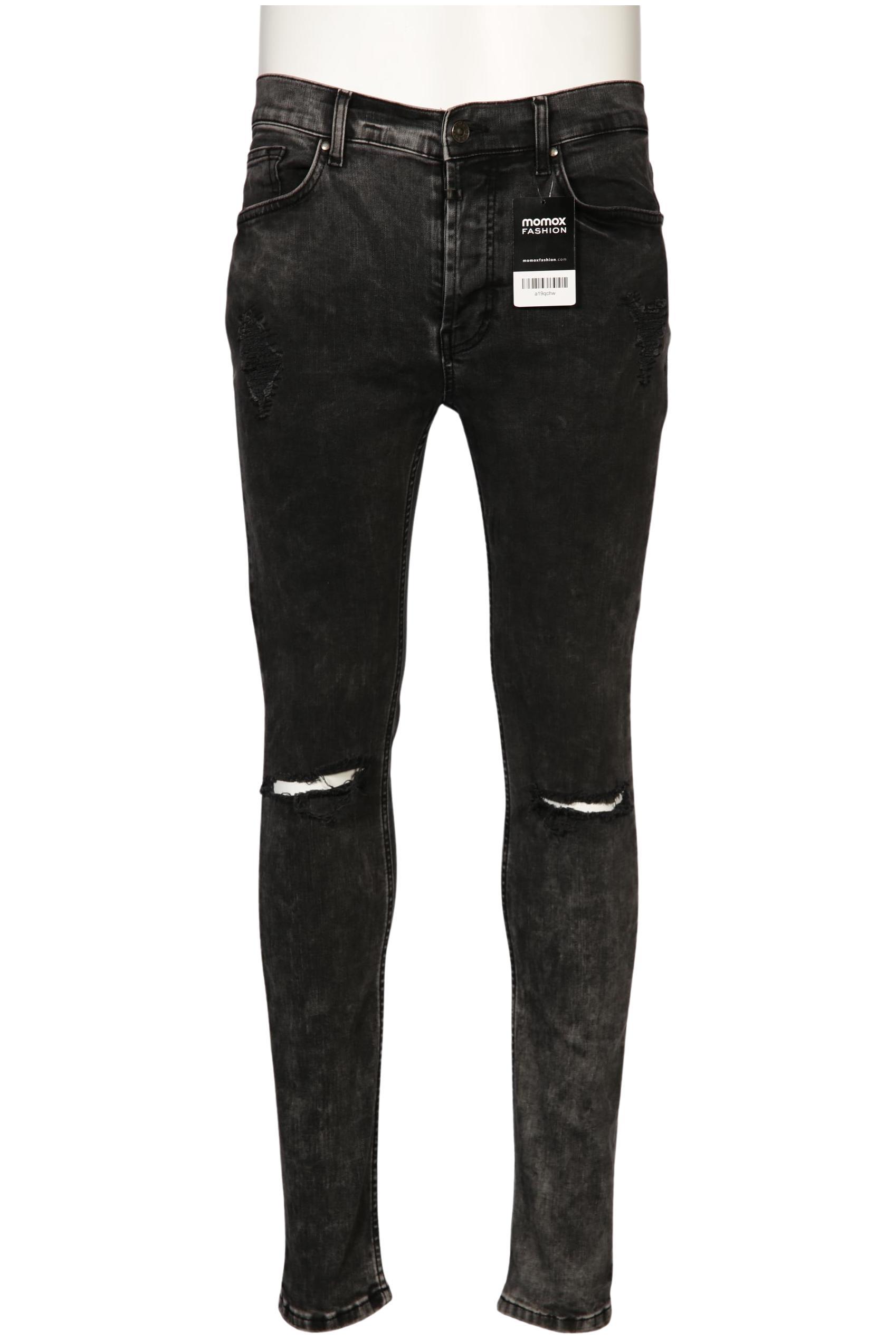 

tigha Herren Jeans, schwarz, Gr. 34