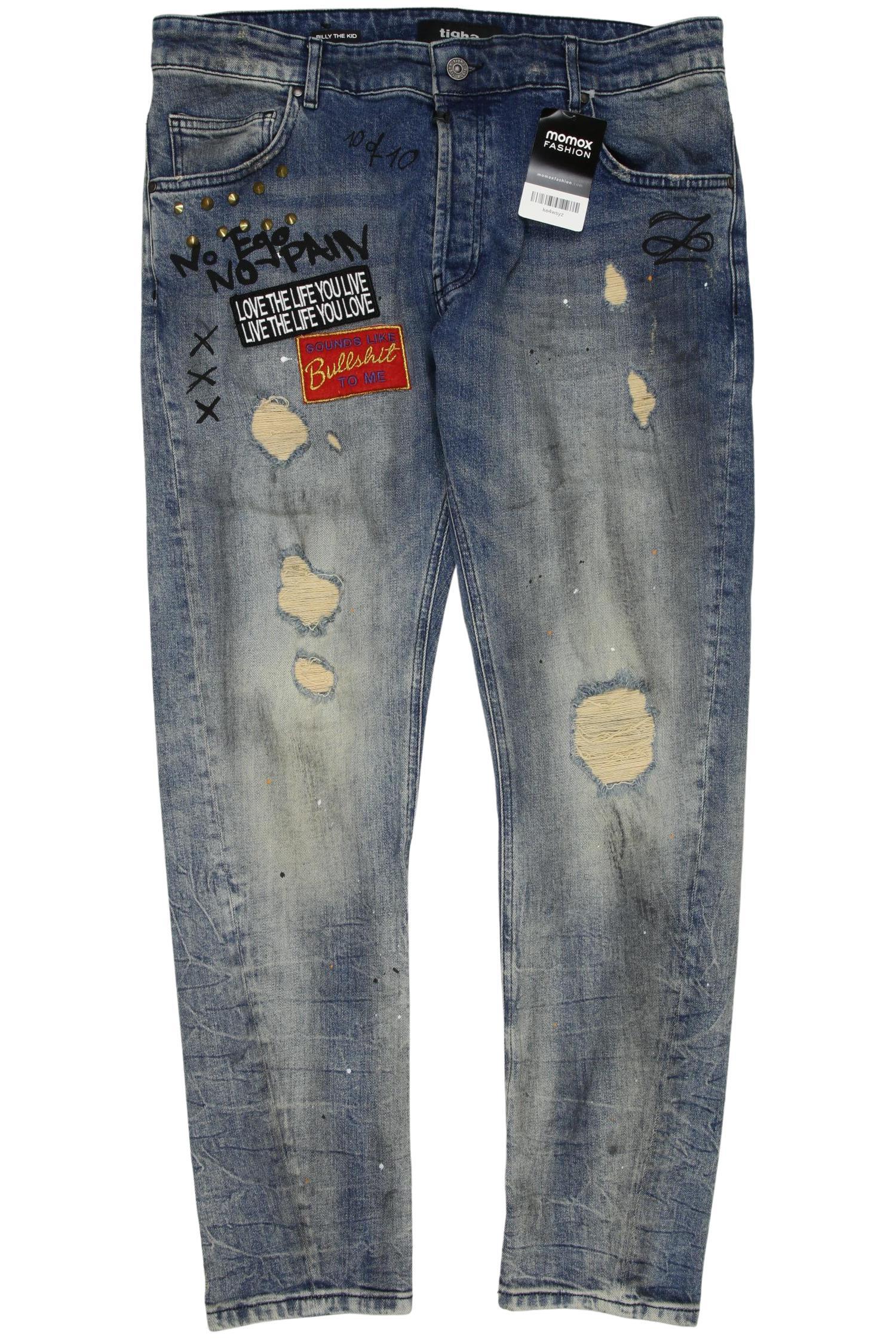 

tigha Herren Jeans, blau, Gr. 34