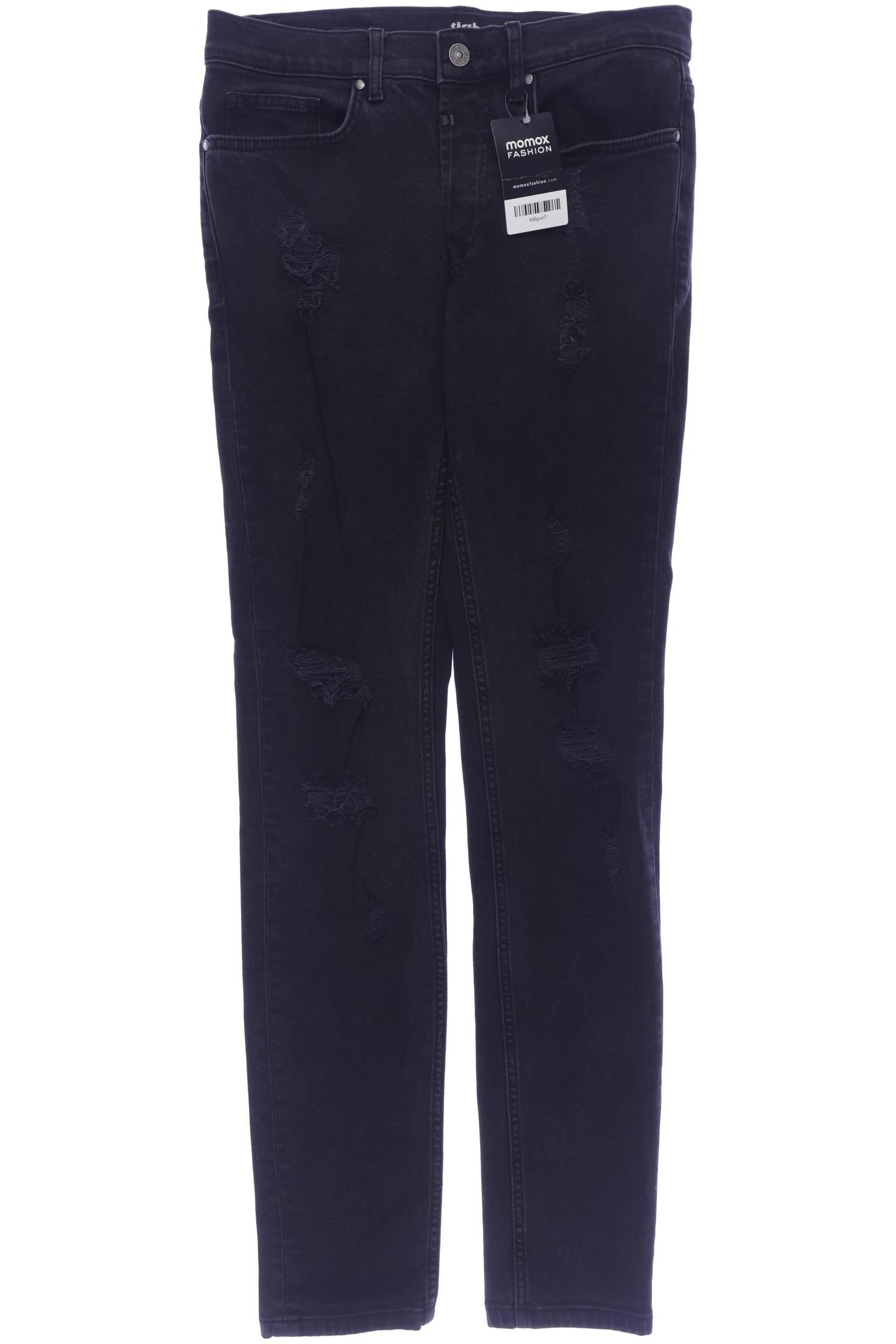 

tigha Herren Jeans, schwarz, Gr. 30