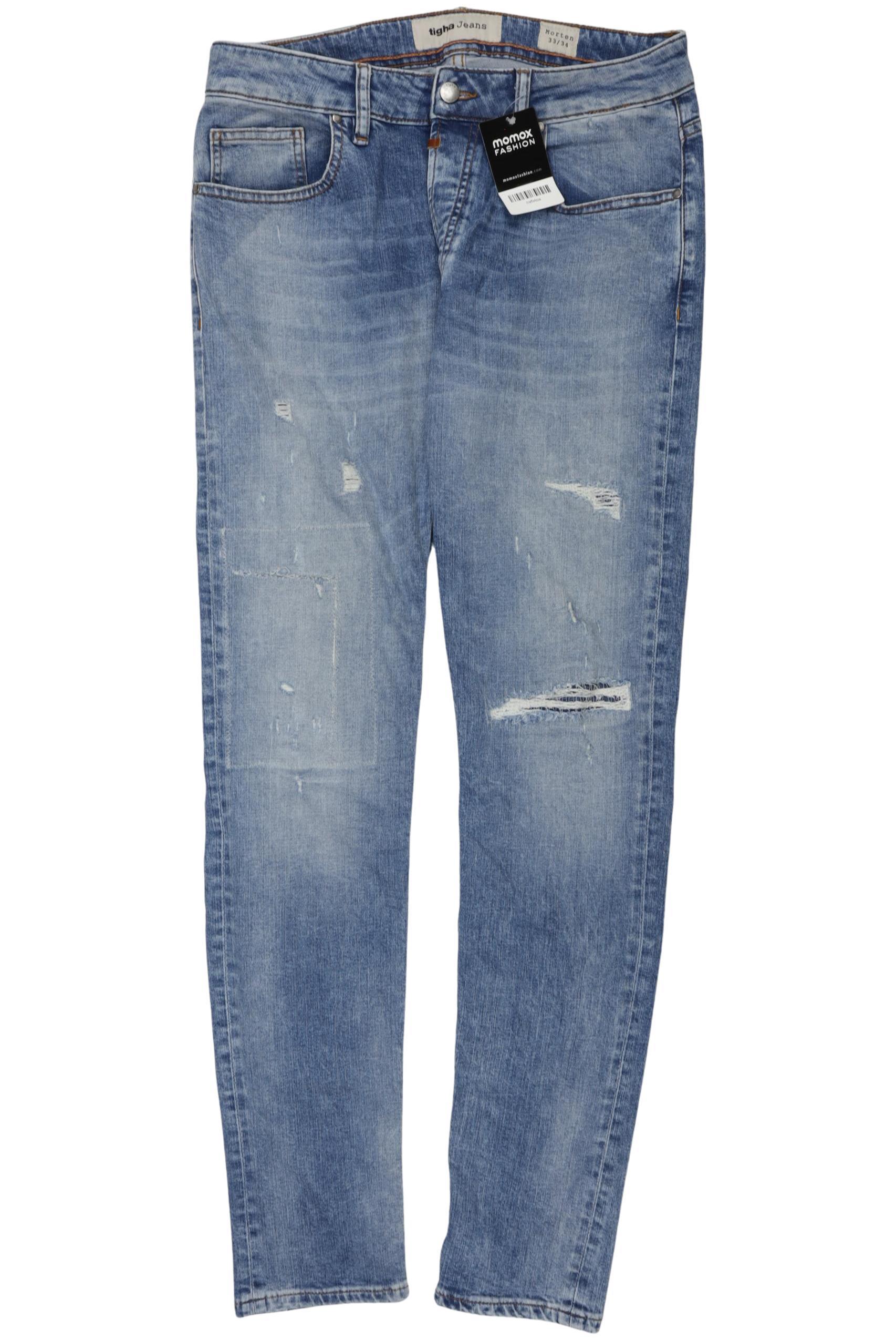 Thumbnail - tigha Herren Jeans, blau, Gr. 33