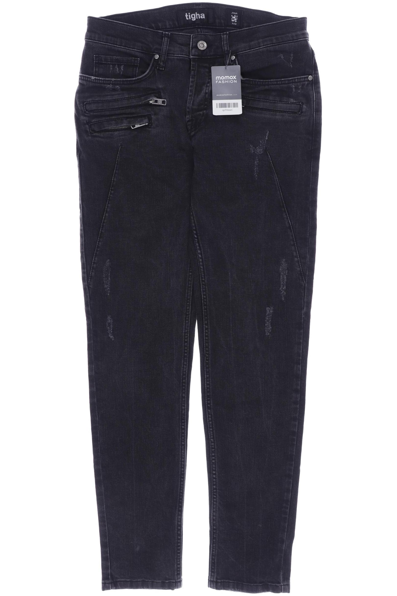 

tigha Herren Jeans, schwarz