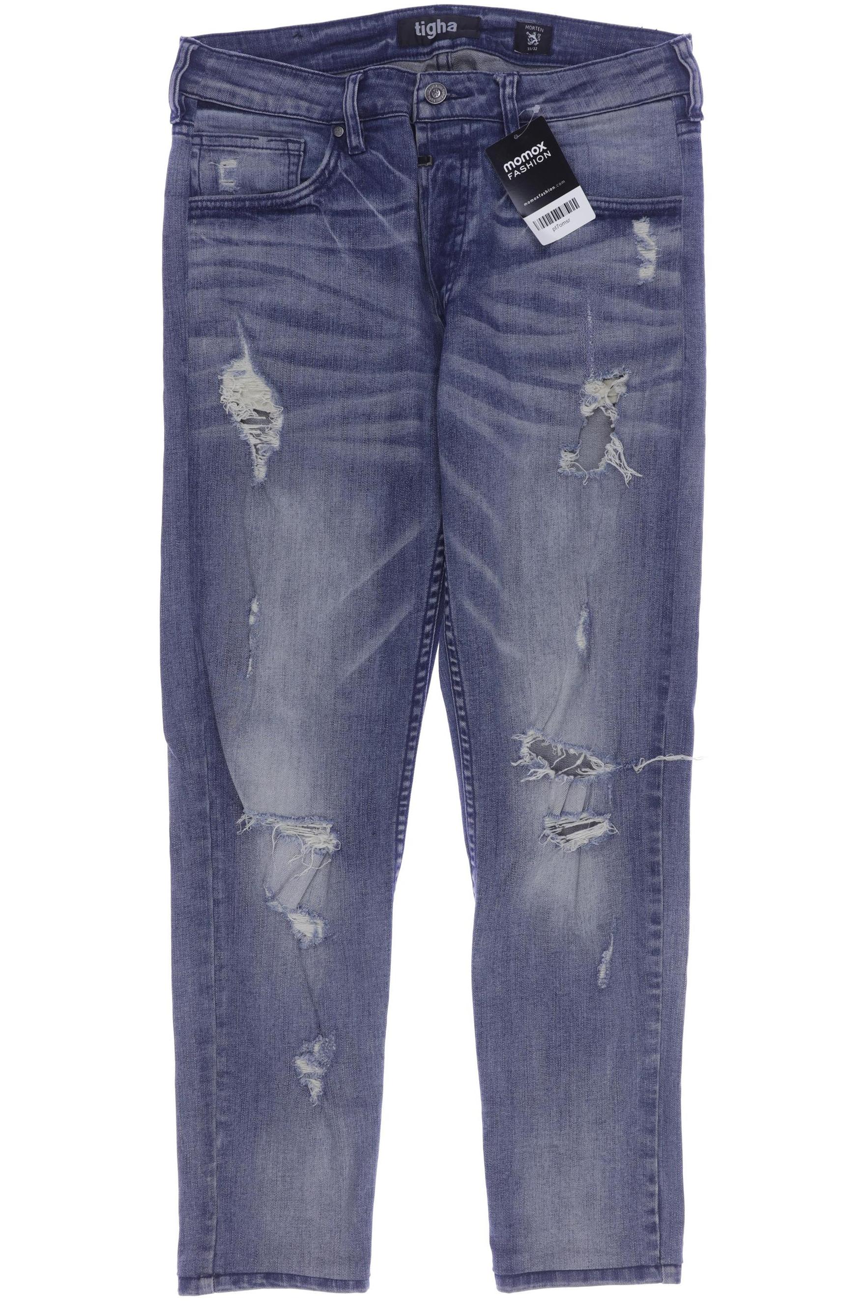 

tigha Herren Jeans, blau, Gr. 33