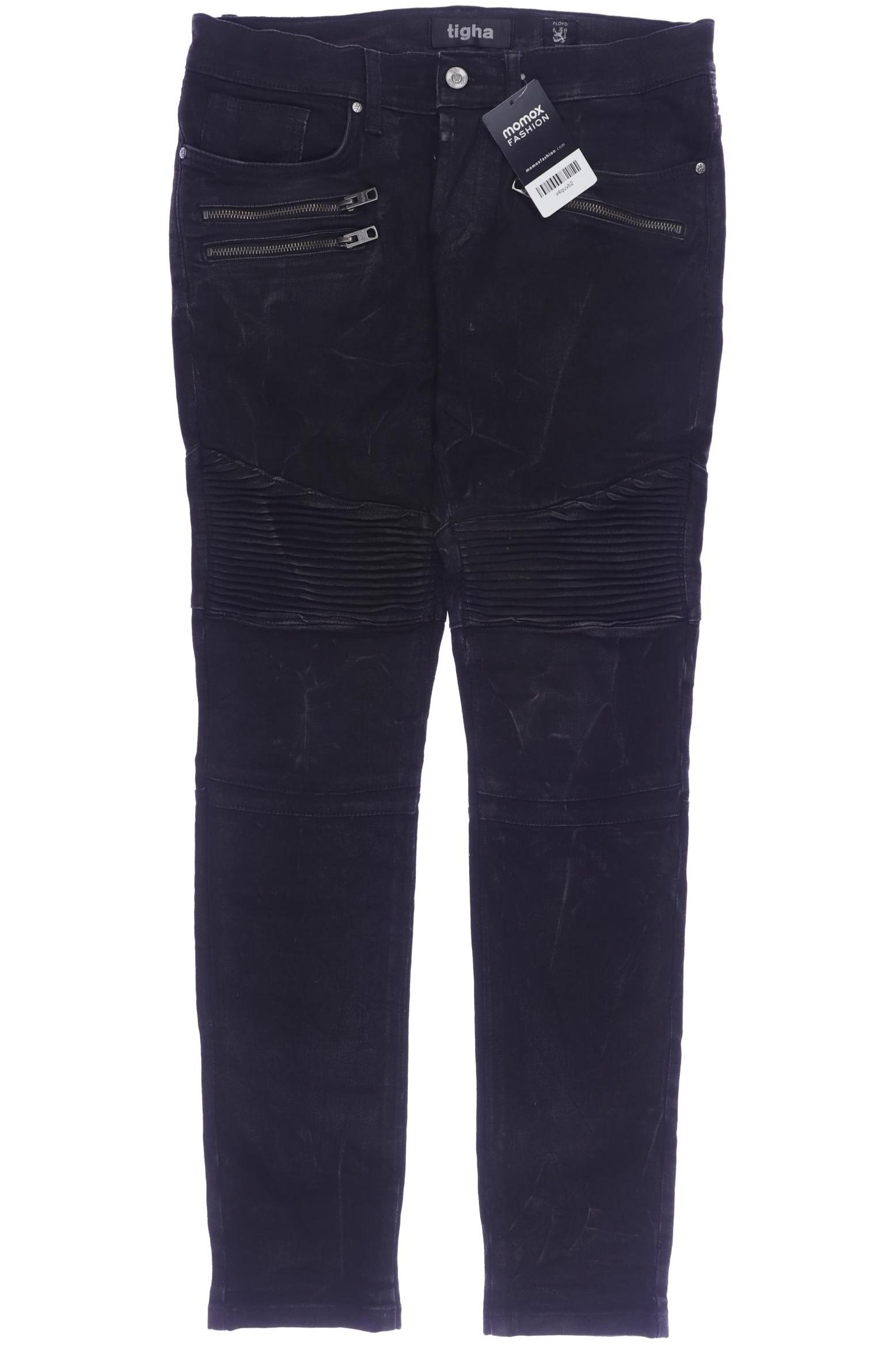 

tigha Herren Jeans, schwarz, Gr. 31